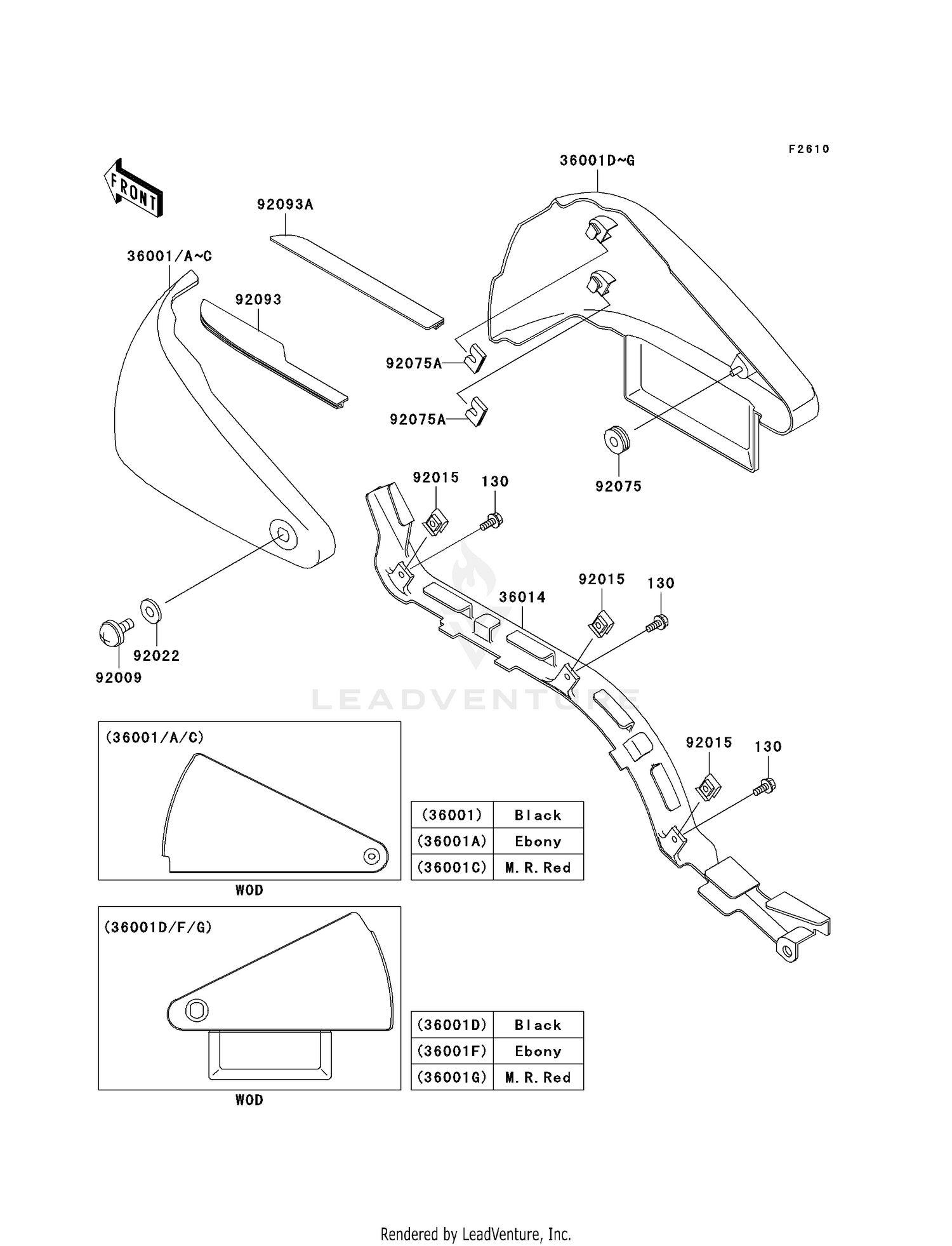 SIDE COVERS/CHAIN COVER