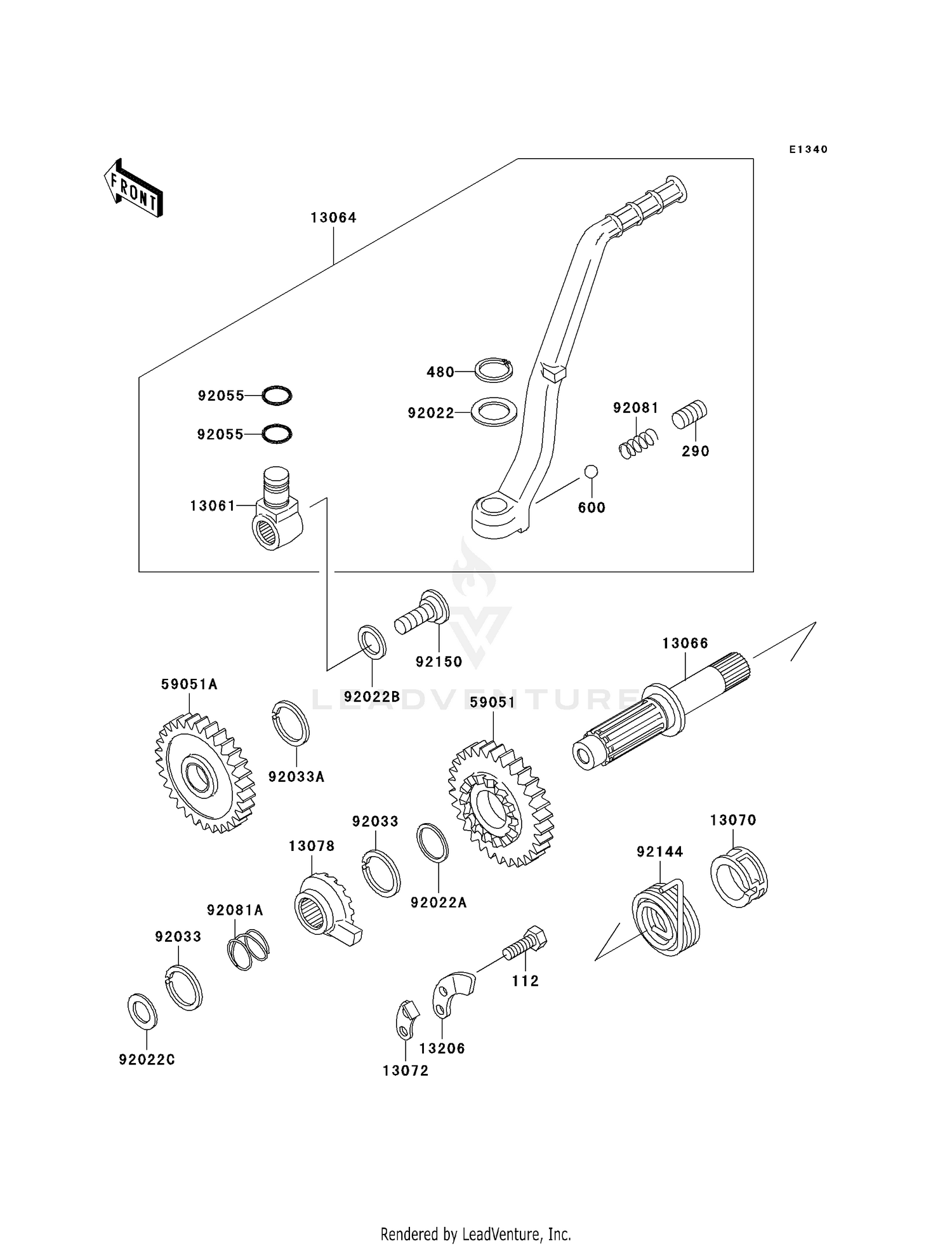 KICKSTARTER MECHANISM