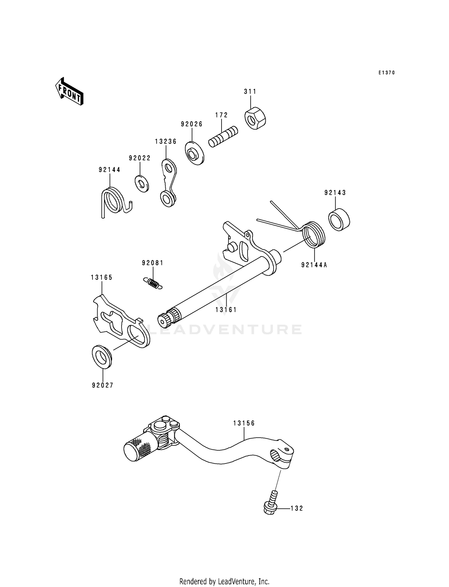 GEAR CHANGE MECHANISM