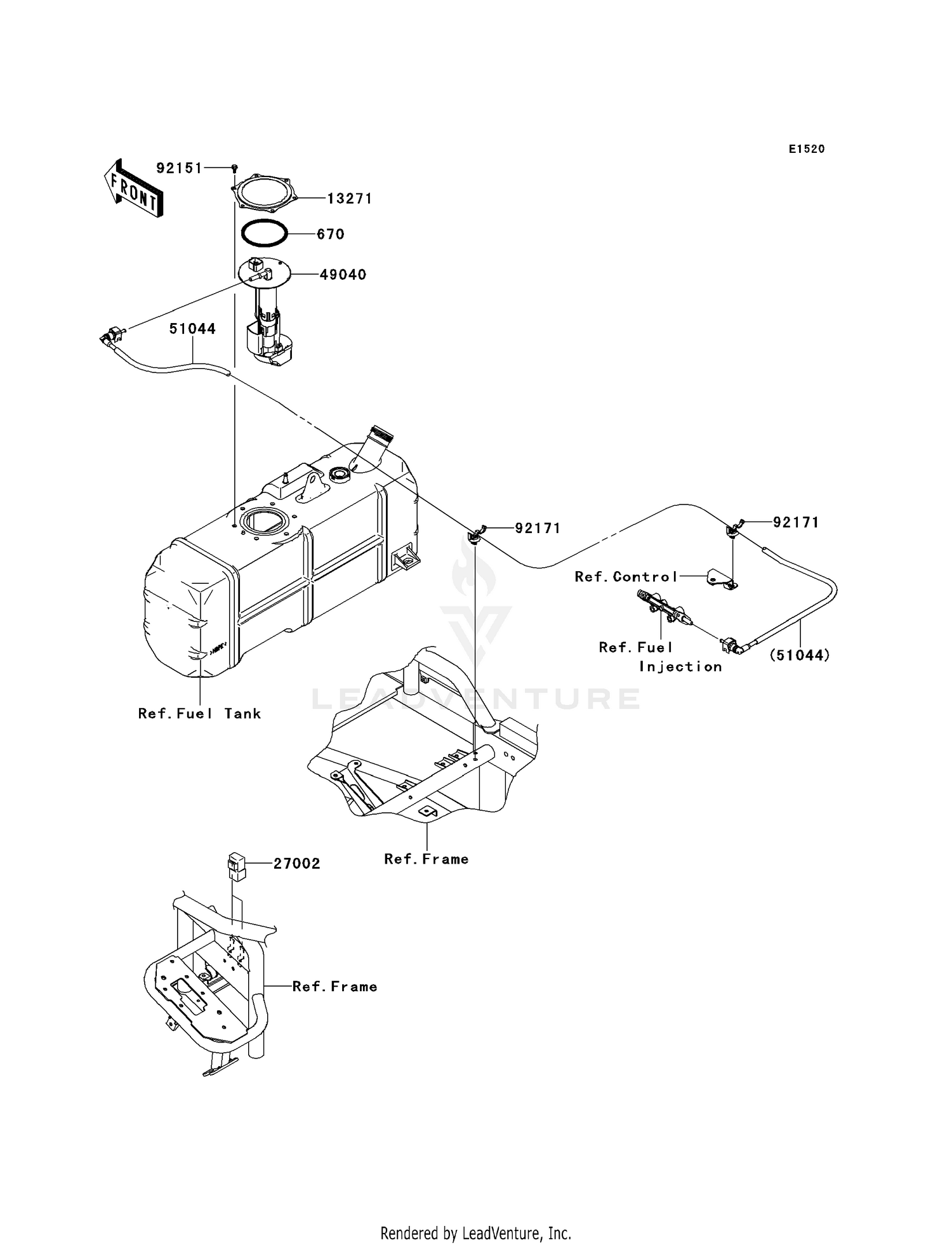FUEL PUMP (P9F-PCF)