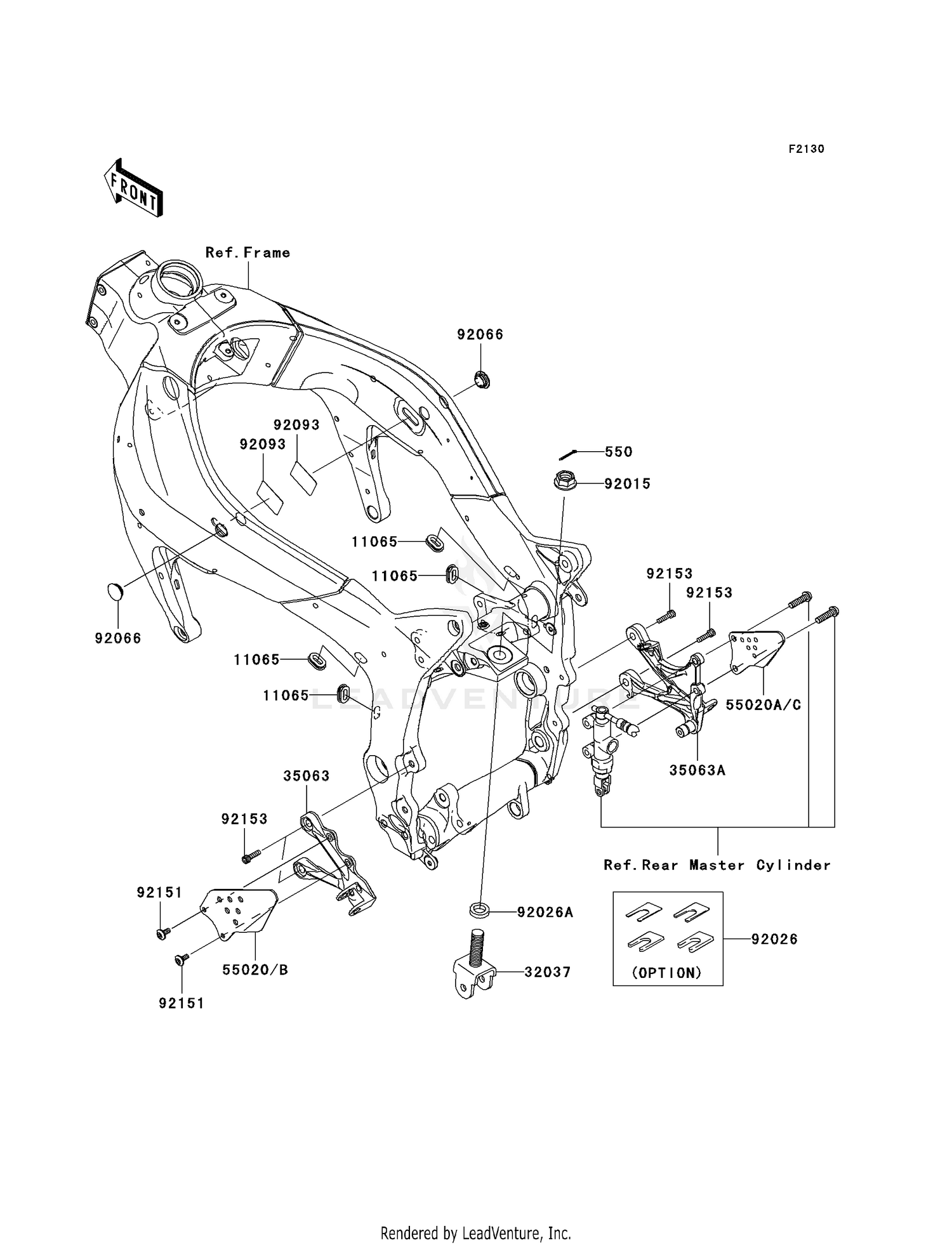 FRAME FITTINGS (FRONT)