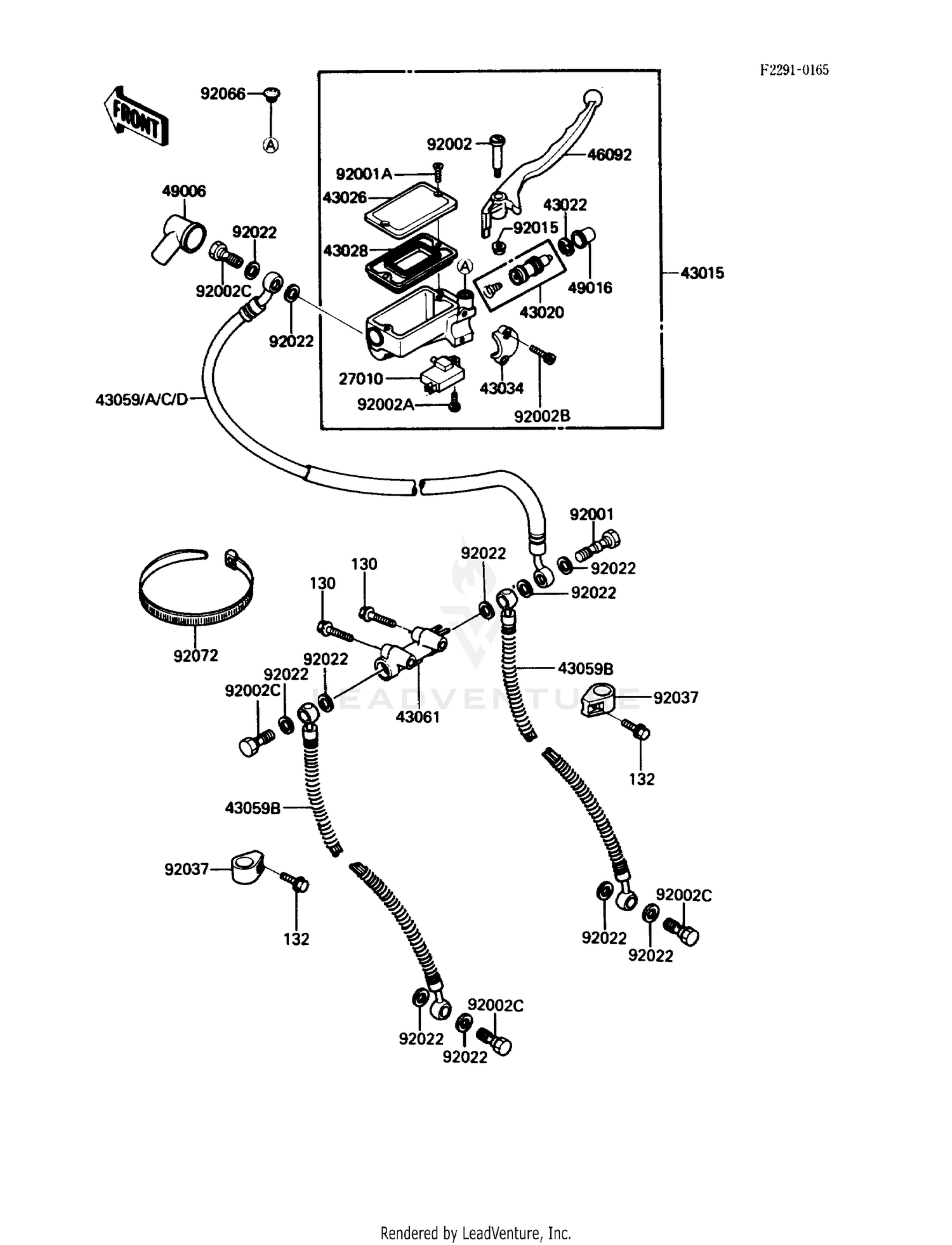 FRONT MASTER CYLINDER