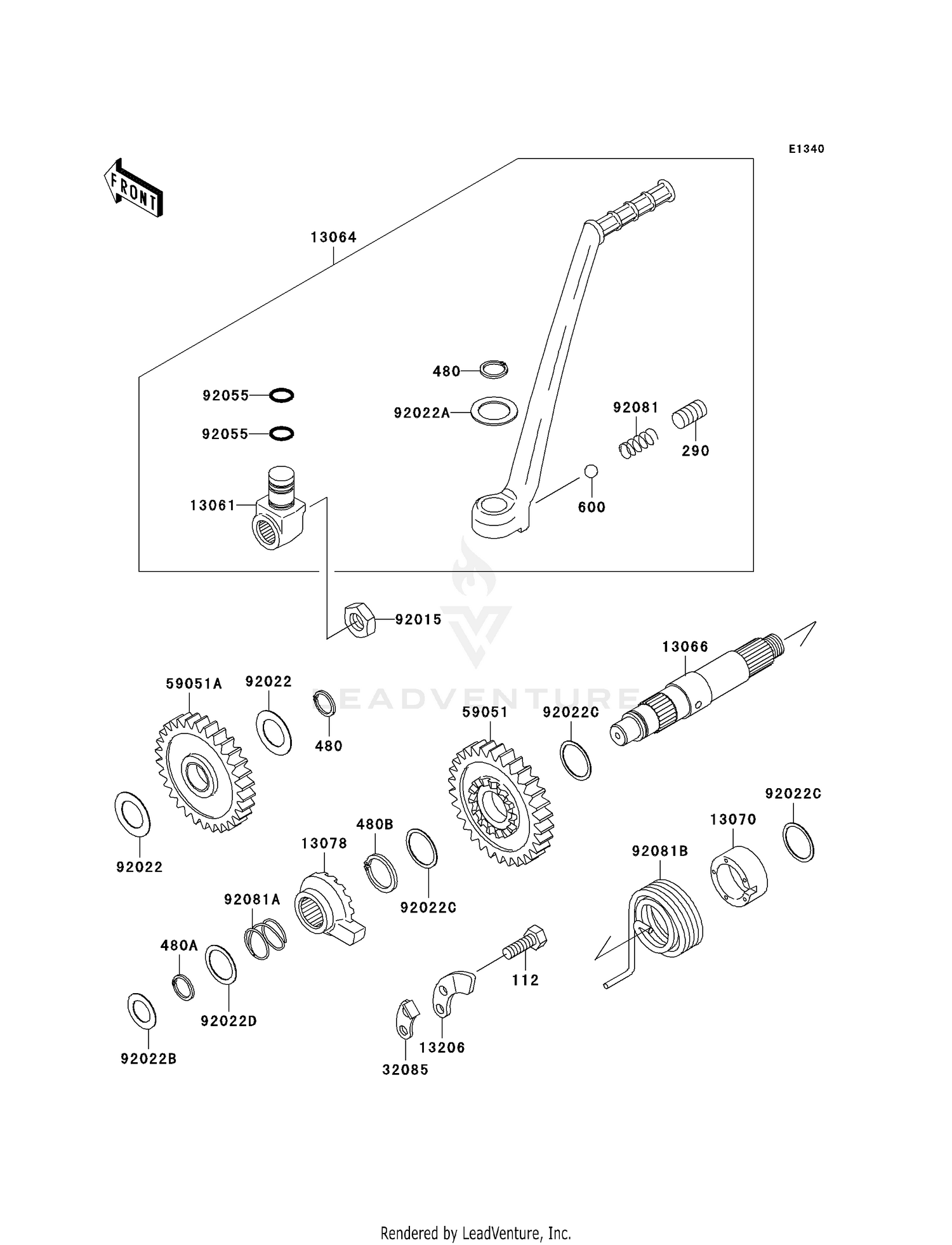 KICKSTARTER MECHANISM