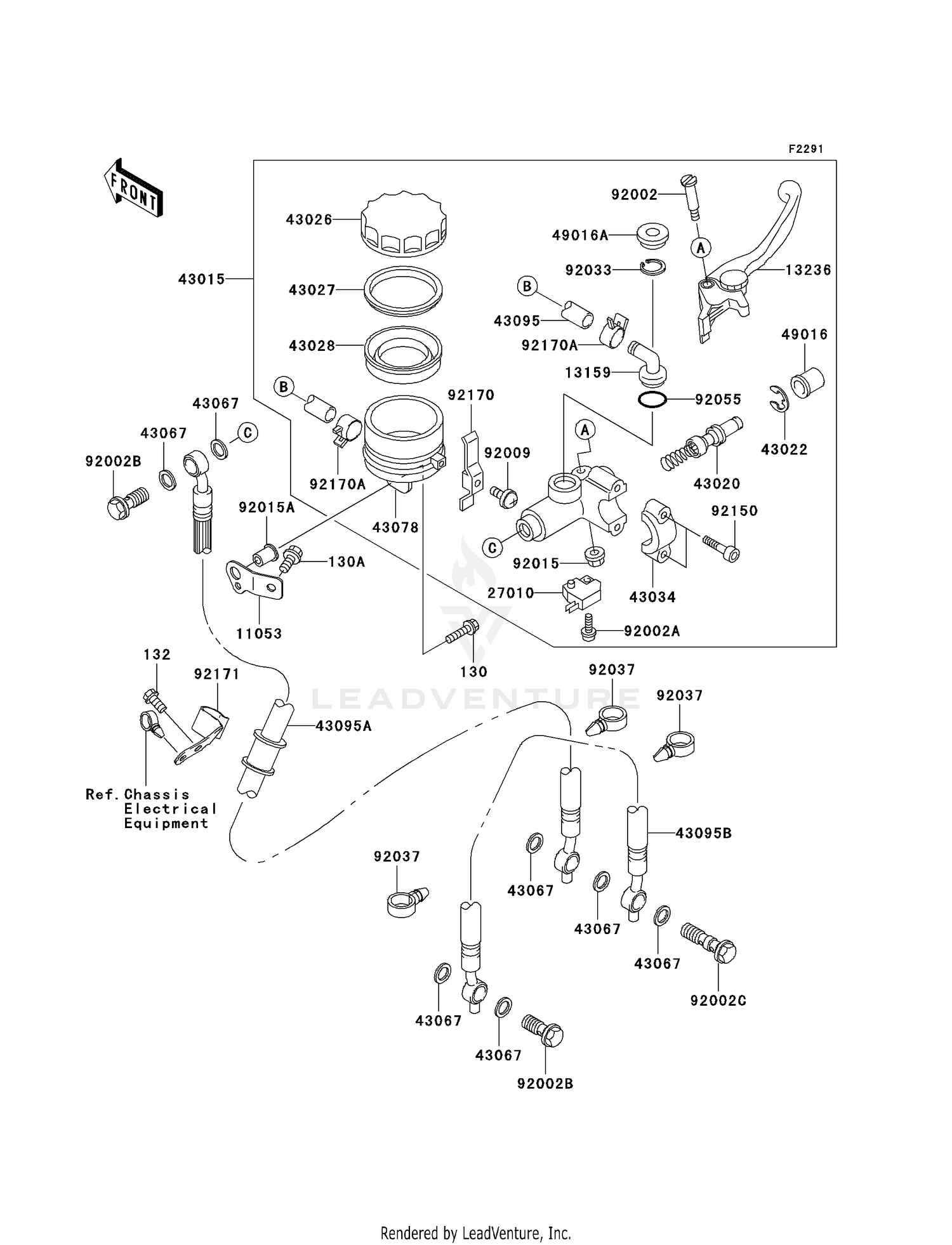 FRONT MASTER CYLINDER