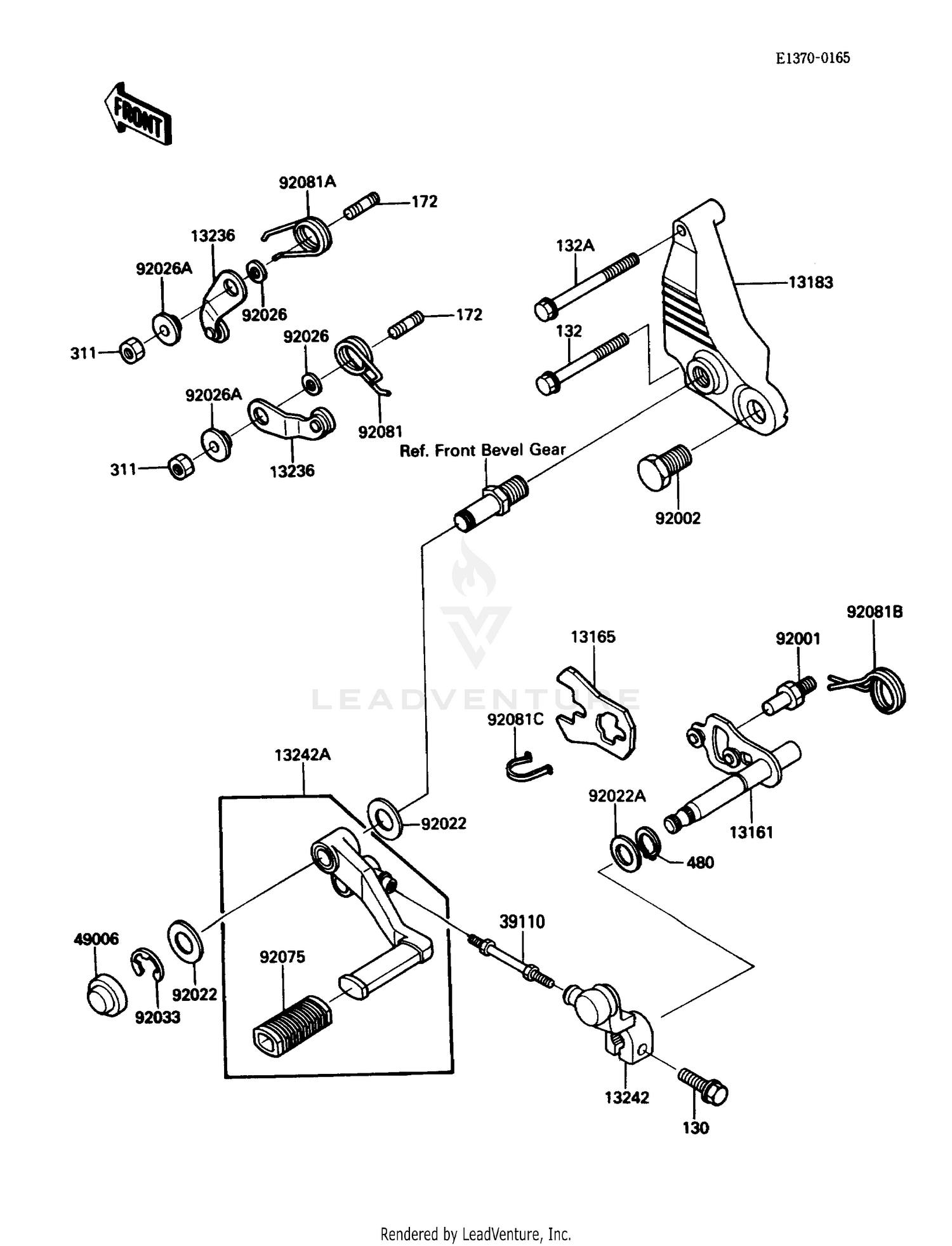 GEAR CHANGE MECHANISM