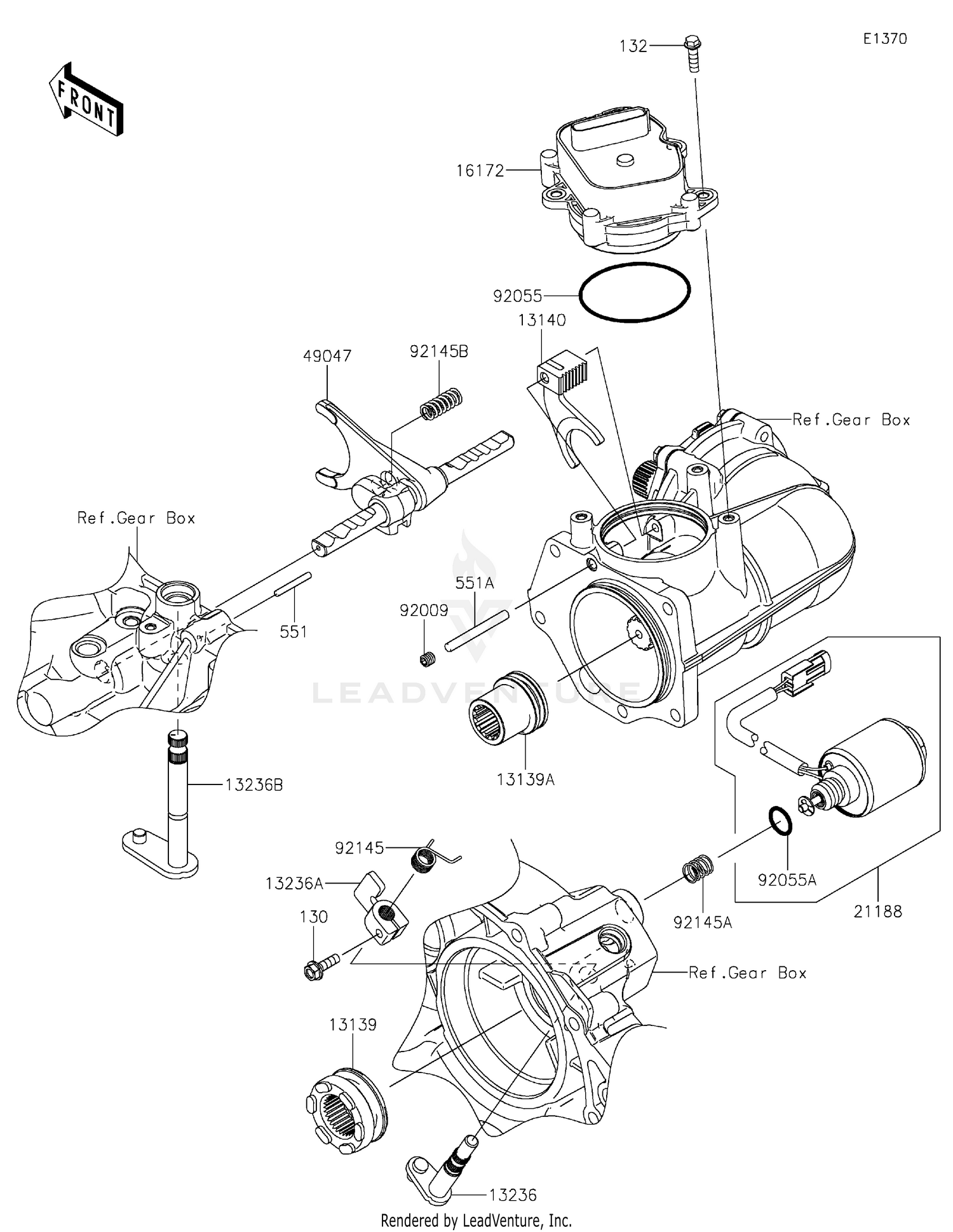 Gear Change Mechanism
