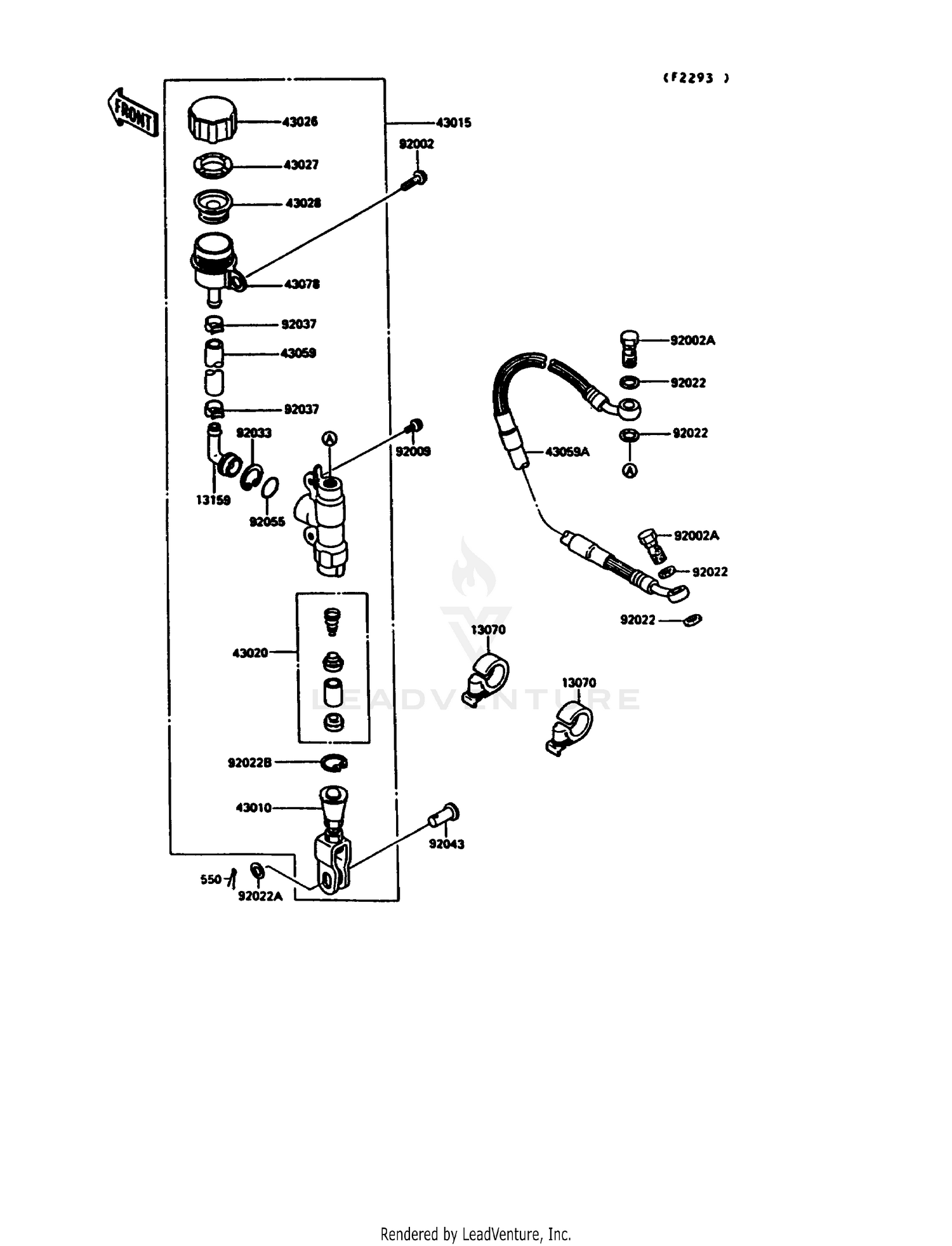 REAR MASTER CYLINDER