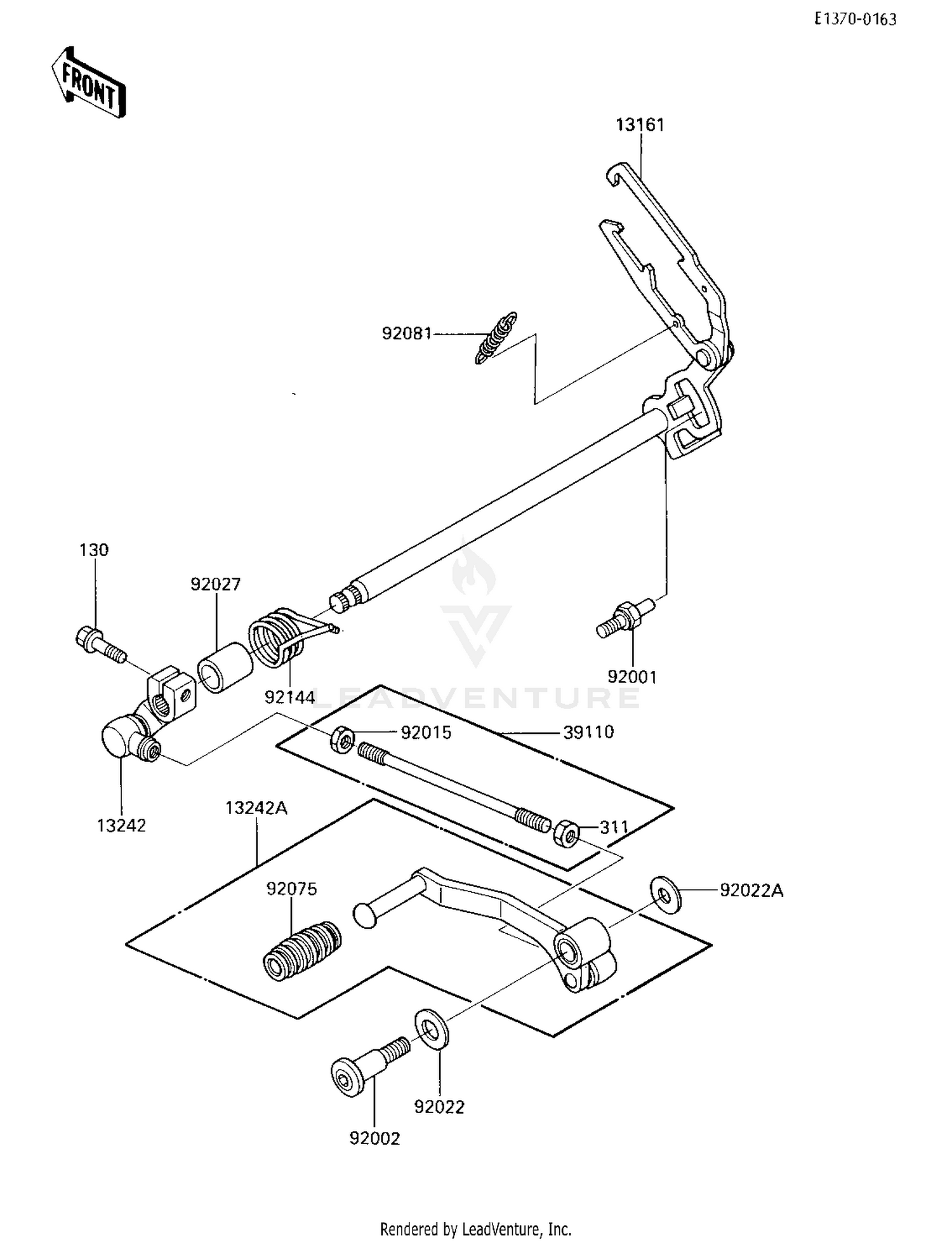GEAR CHANGE MECHANISM