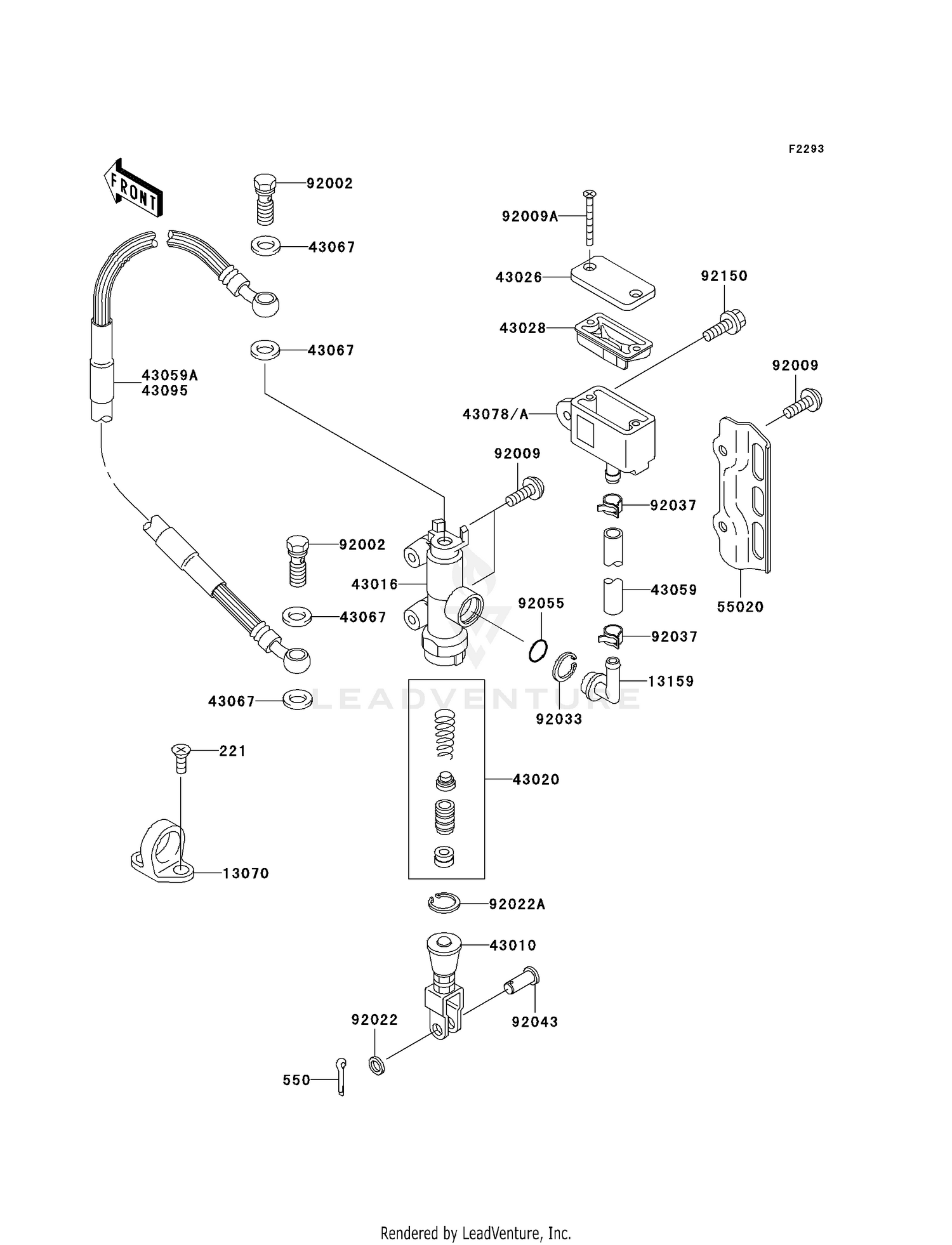REAR MASTER CYLINDER