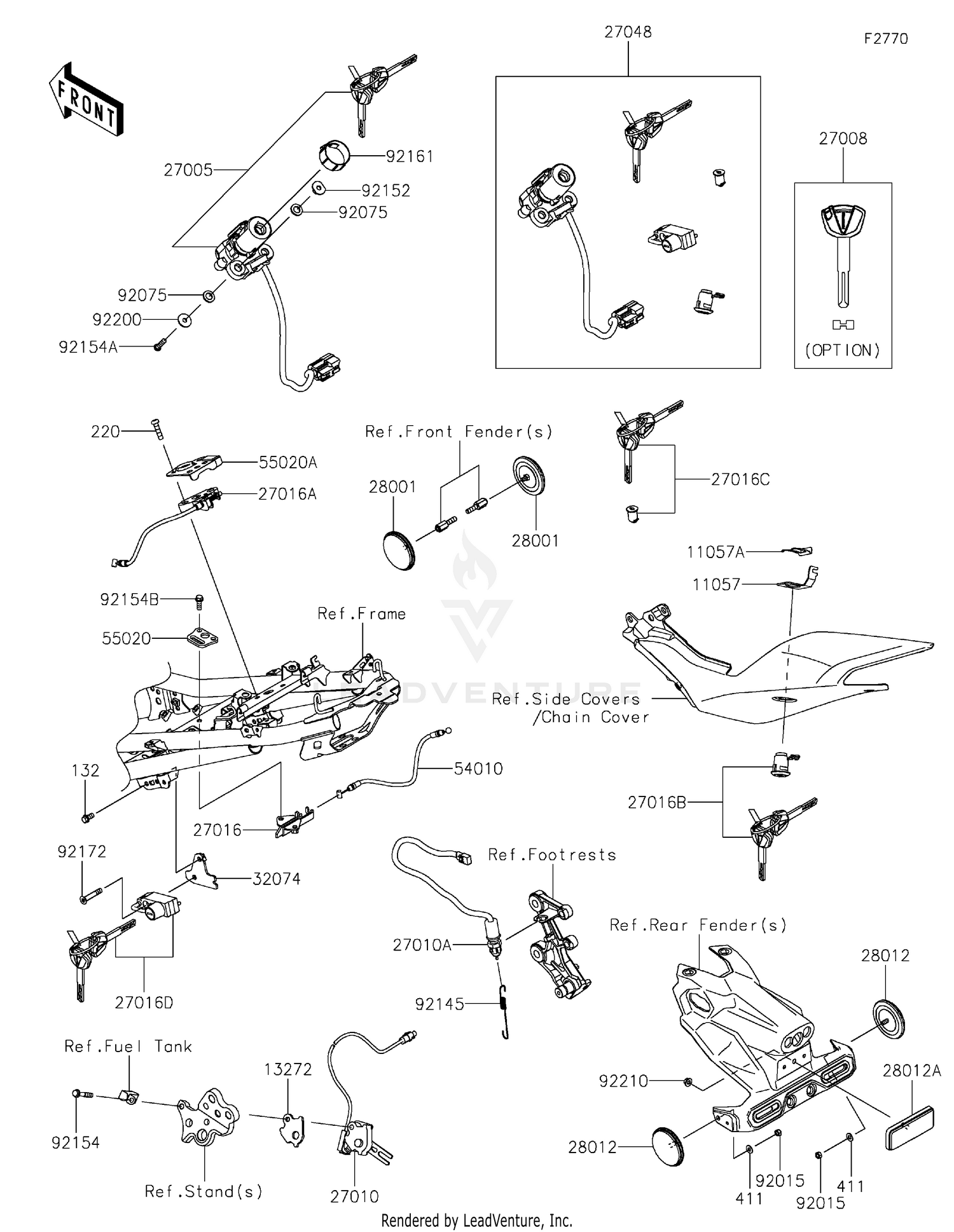 Ignition Switch/Locks/Reflectors
