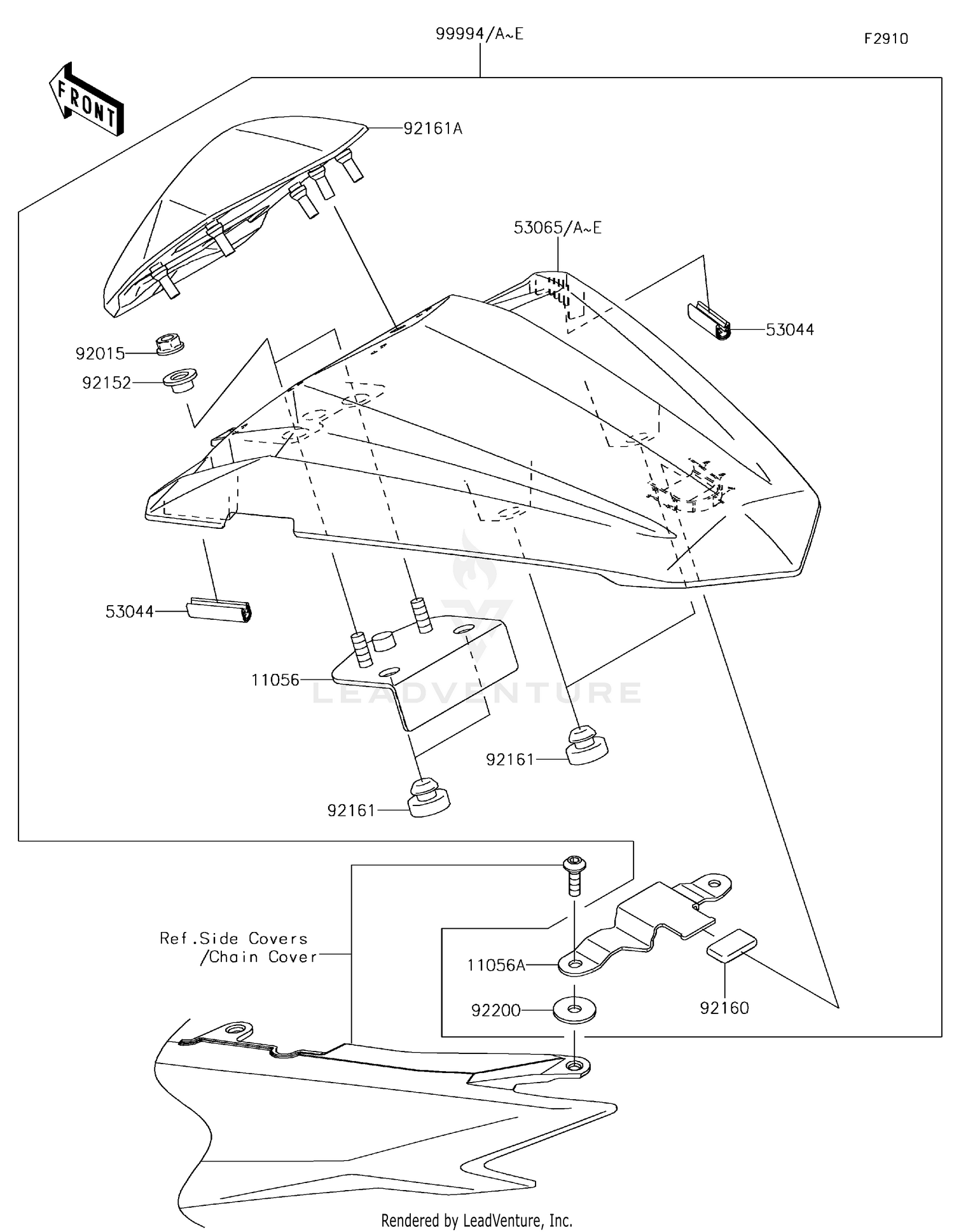 Accessory(Single Seat Cover)(BGF-BHFA)