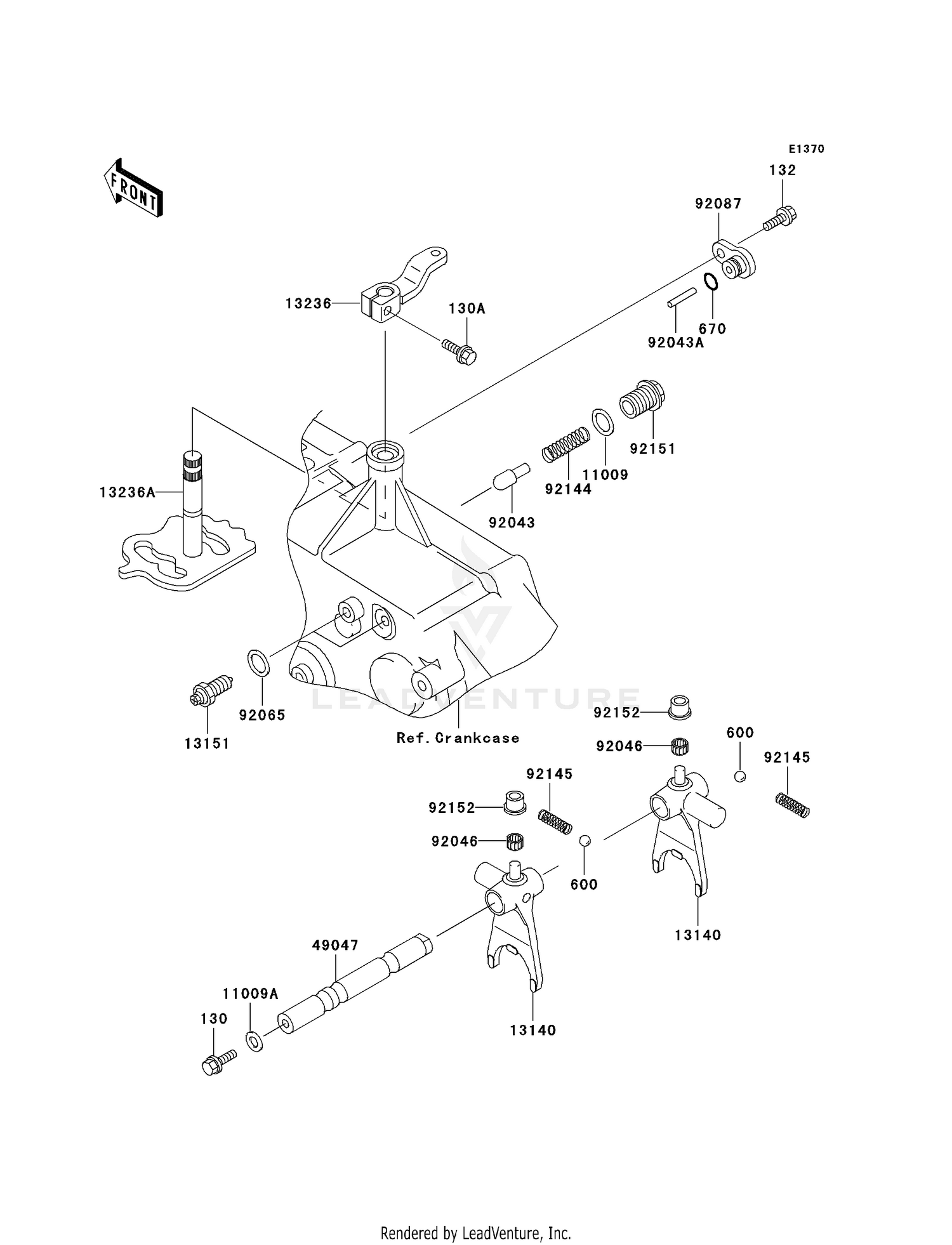 GEAR CHANGE MECHANISM