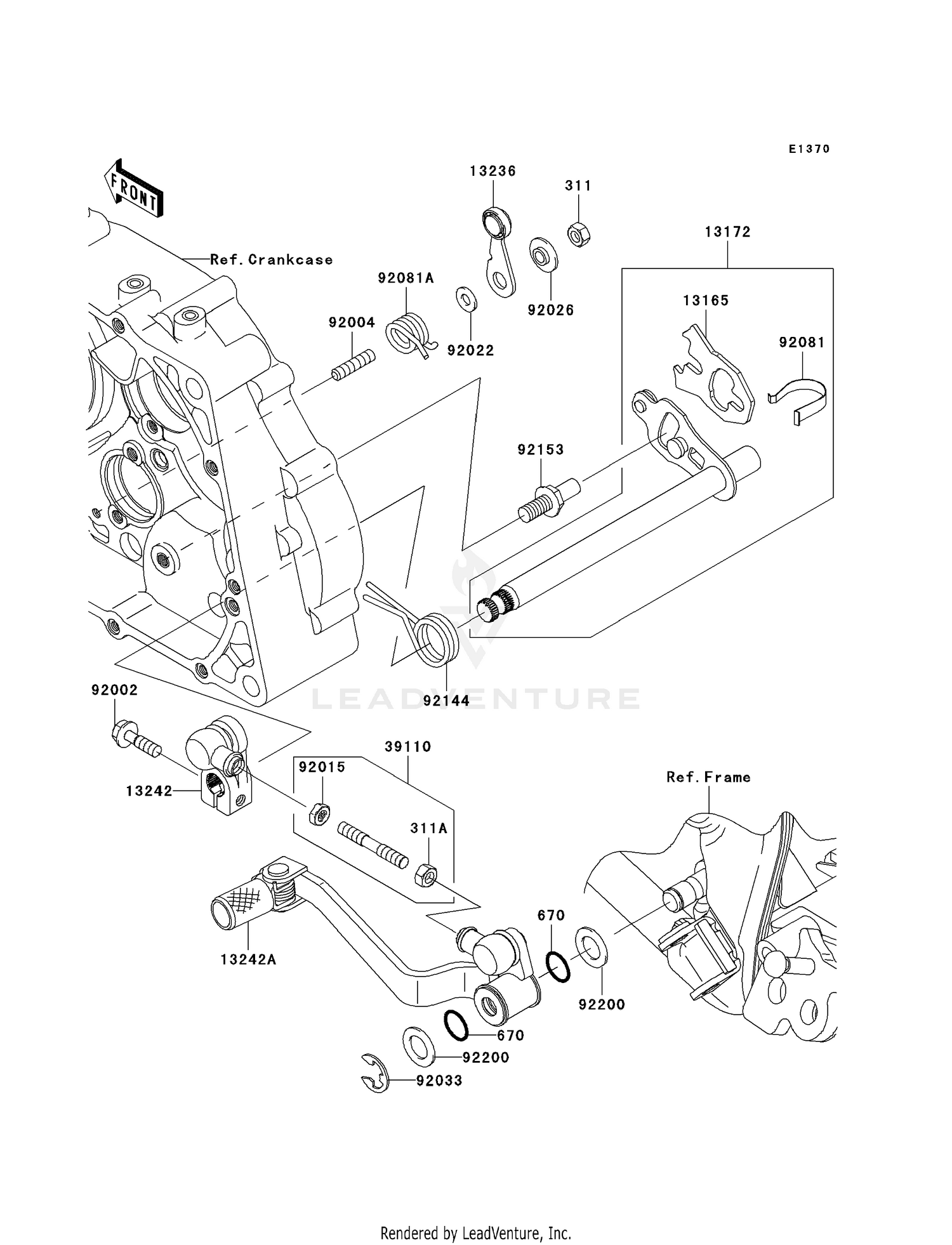 GEAR CHANGE MECHANISM