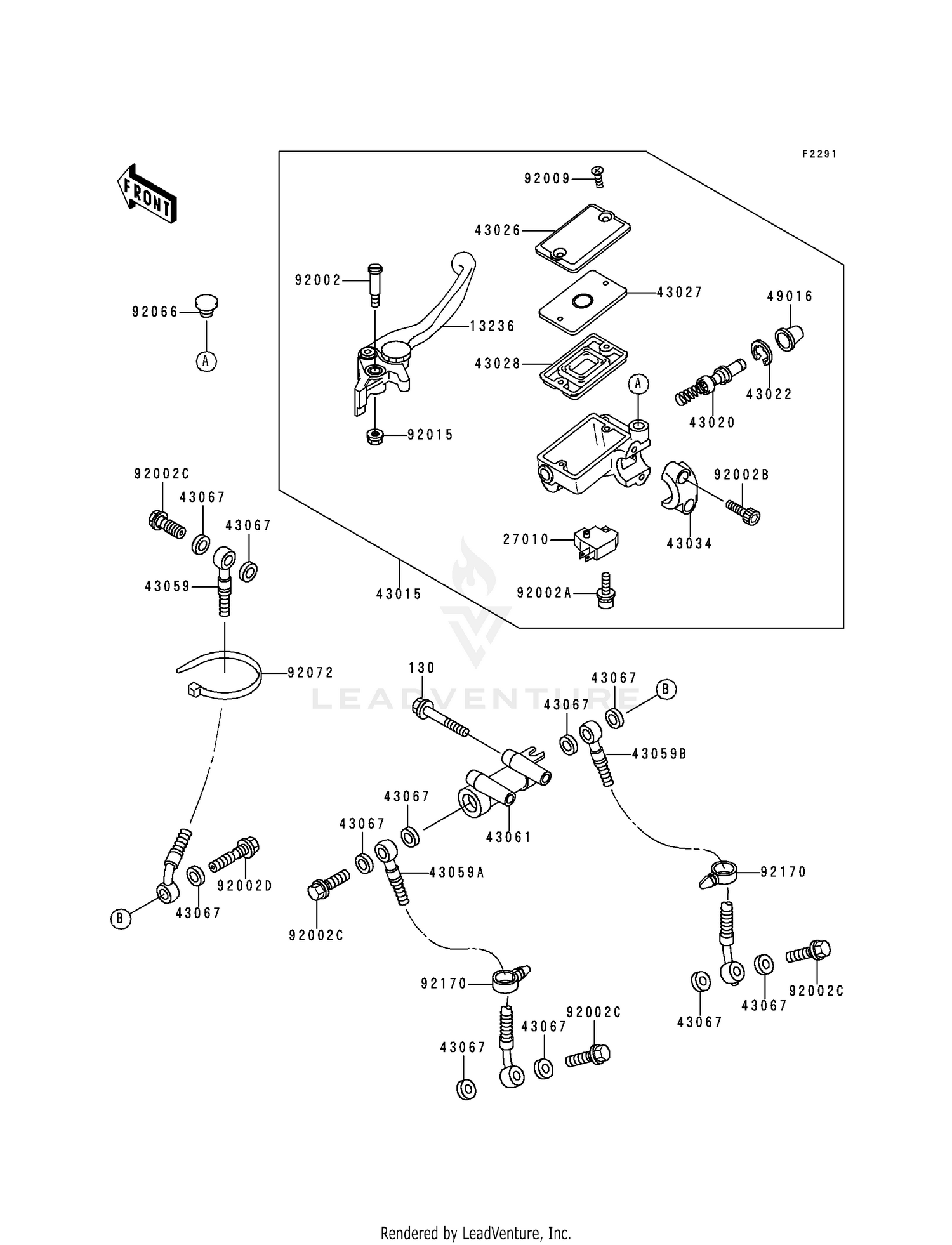 FRONT MASTER CYLINDER