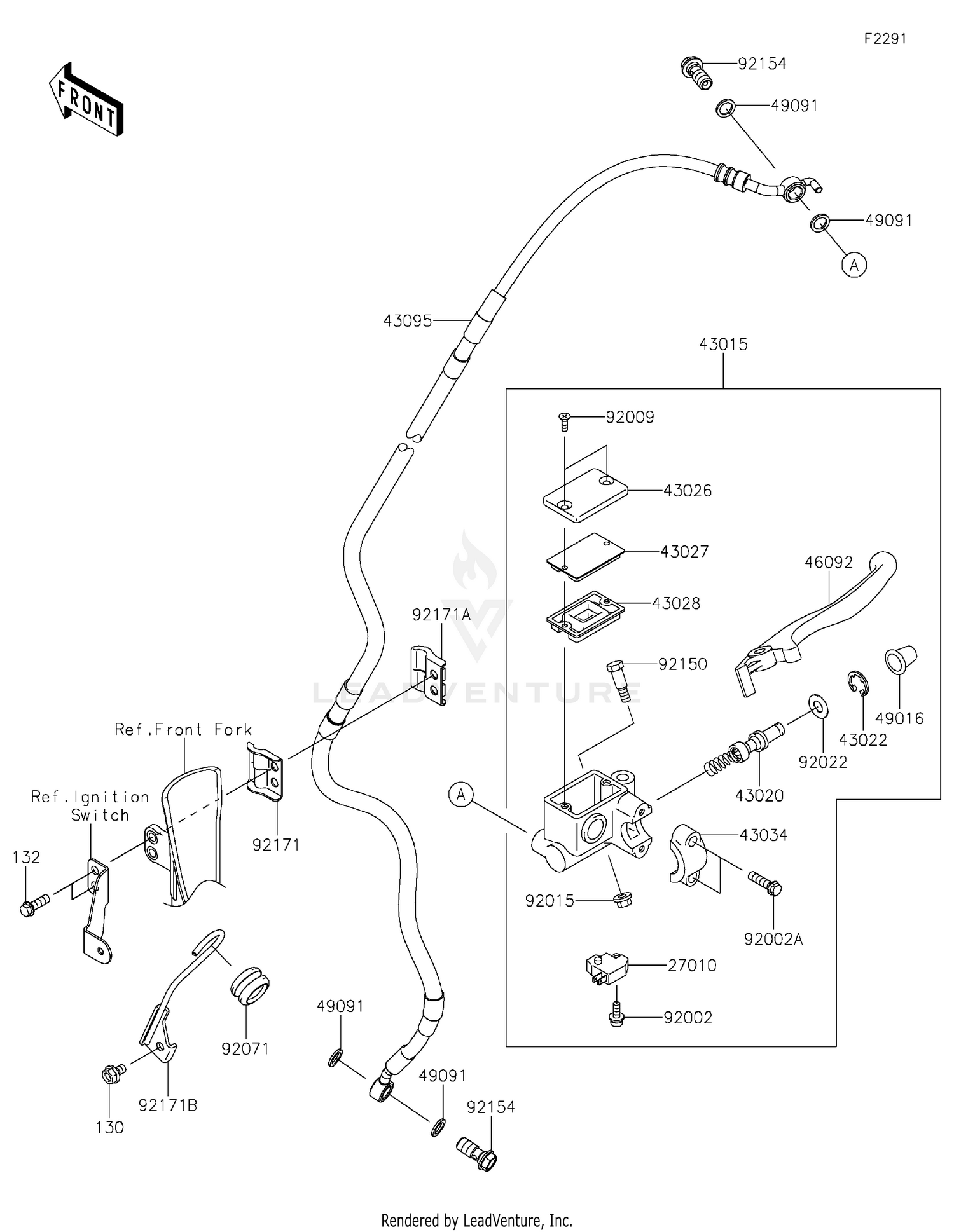 Front Master Cylinder