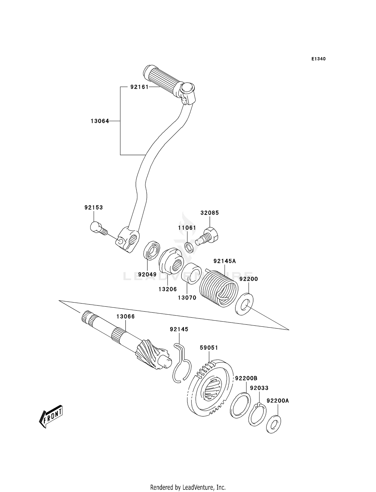 KICKSTARTER MECHANISM