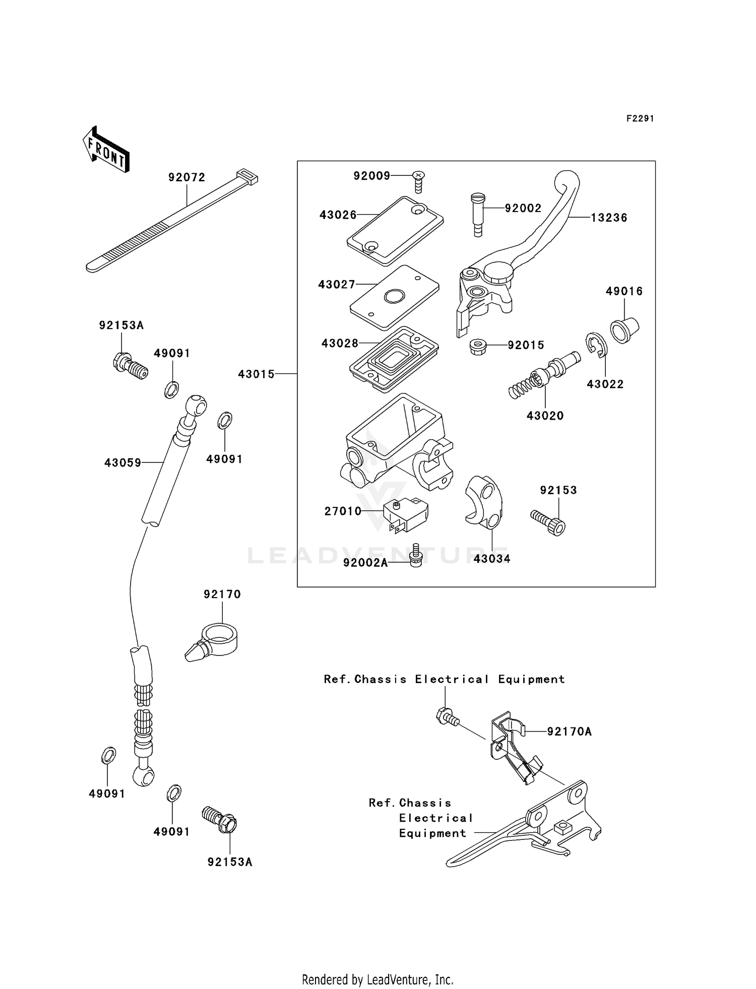 FRONT MASTER CYLINDER