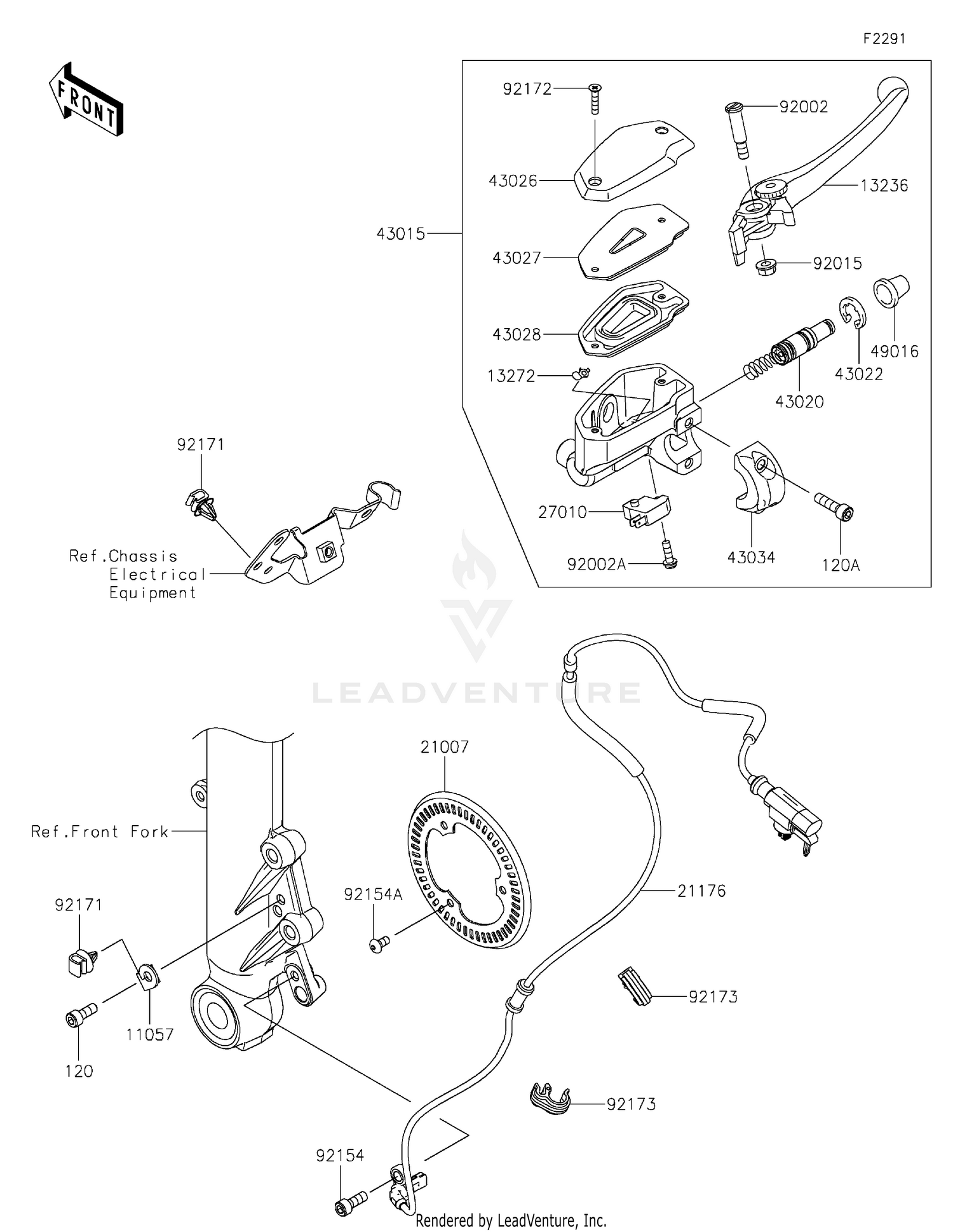 Front Master Cylinder