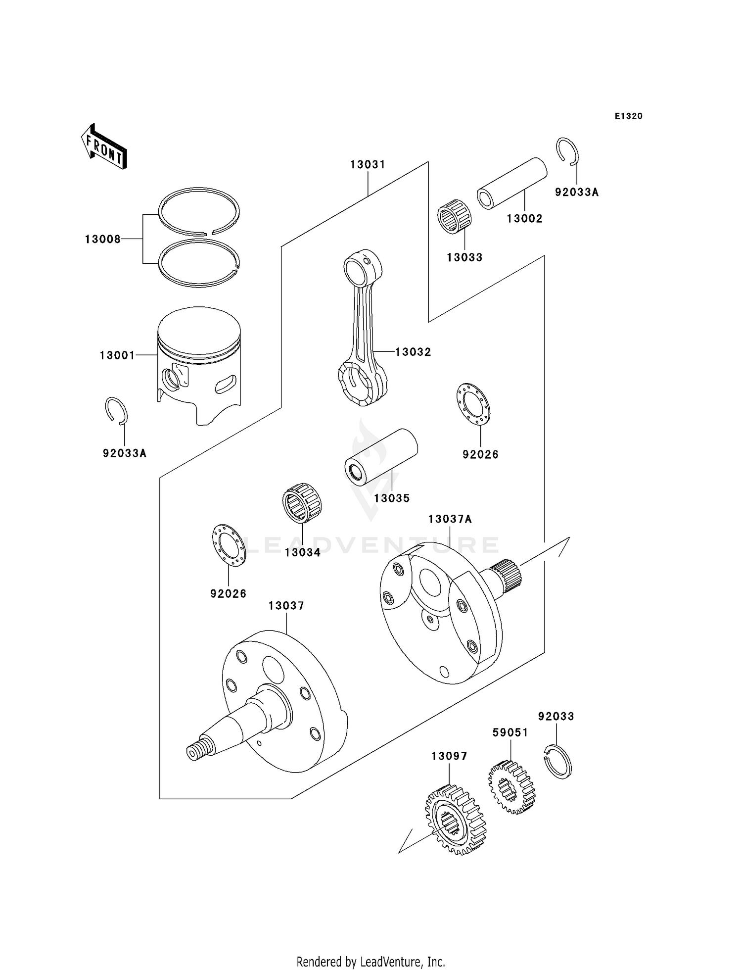 CRANKSHAFT/PISTON(S)