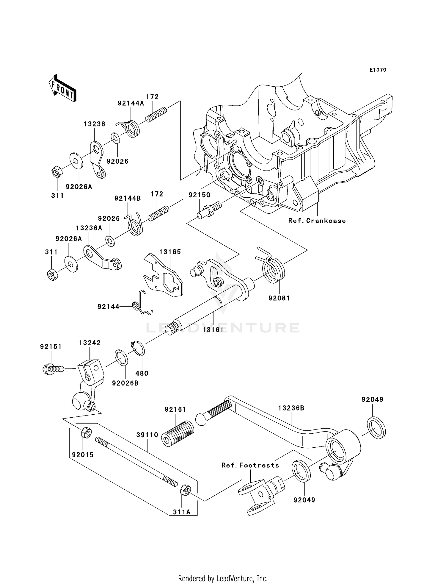 GEAR CHANGE MECHANISM