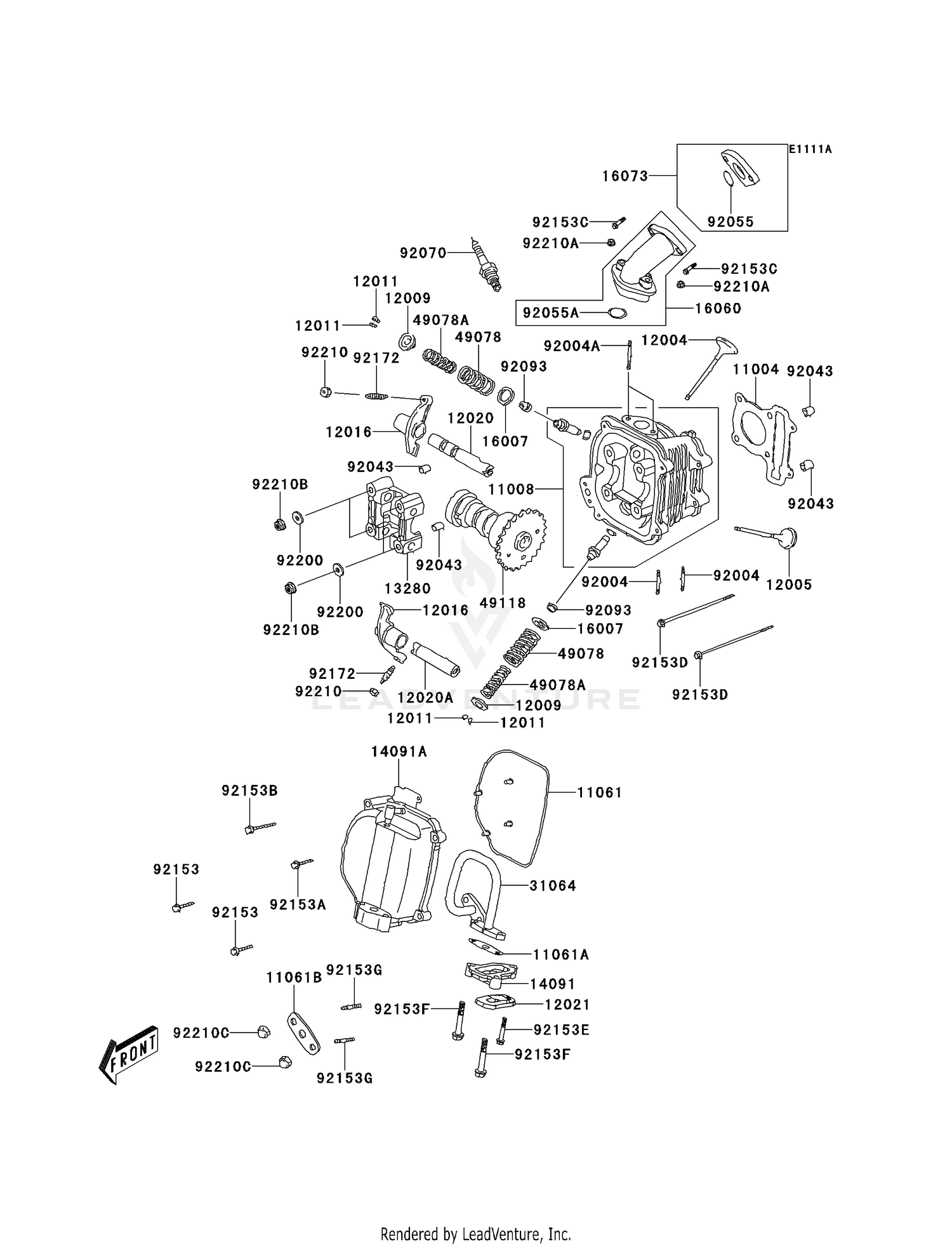 CYLINDER HEAD (A8F-ABF)