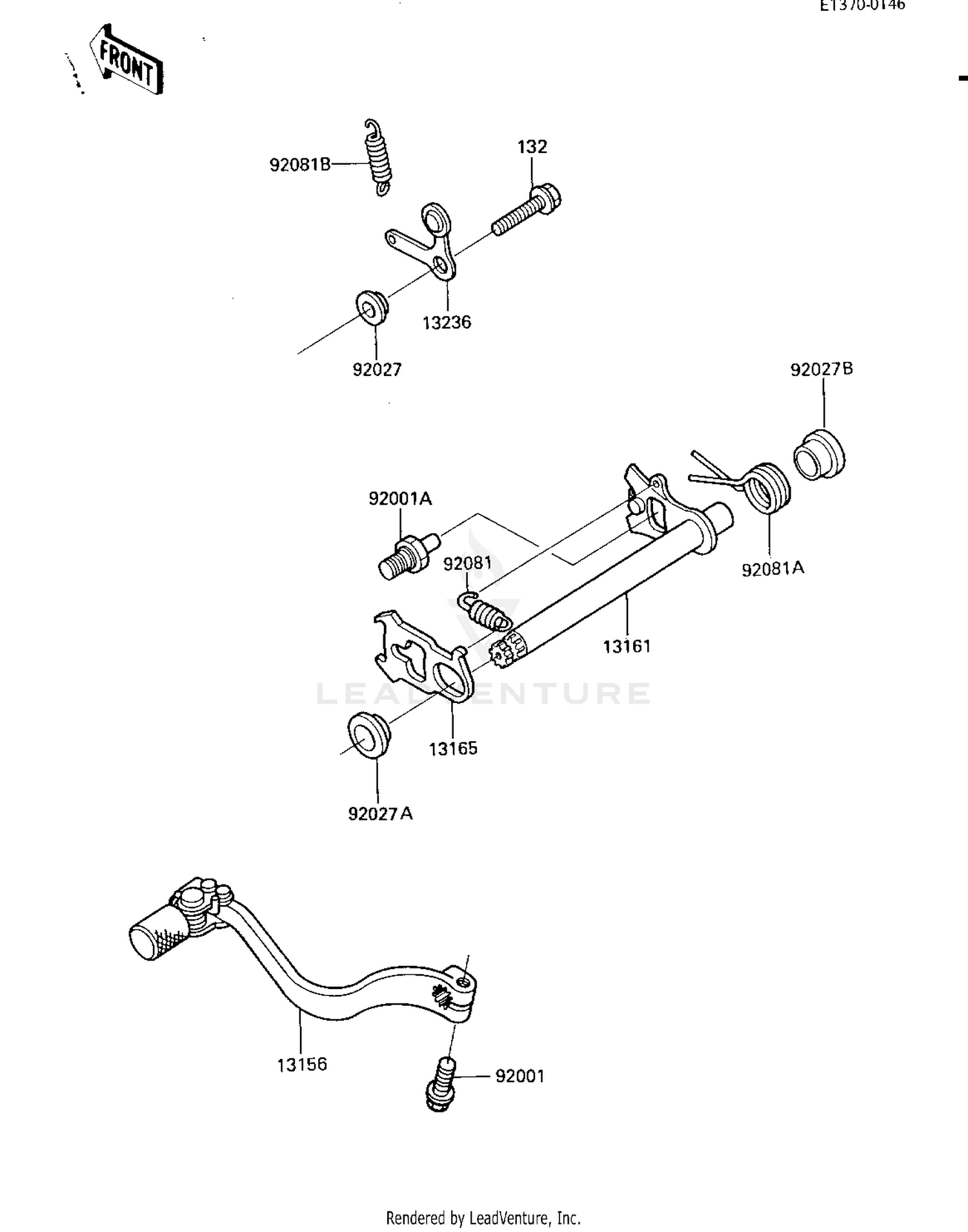 GEAR CHANGE MECHANISM