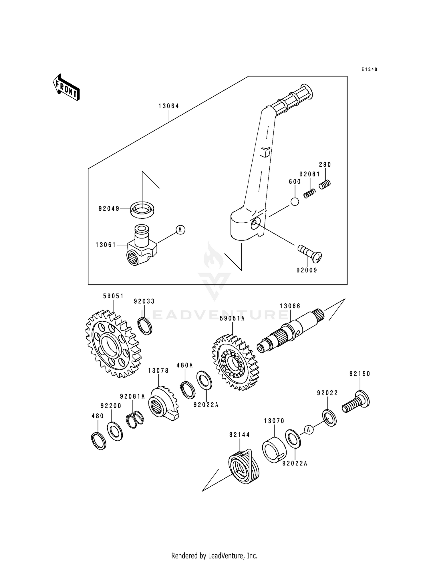 KICKSTARTER MECHANISM