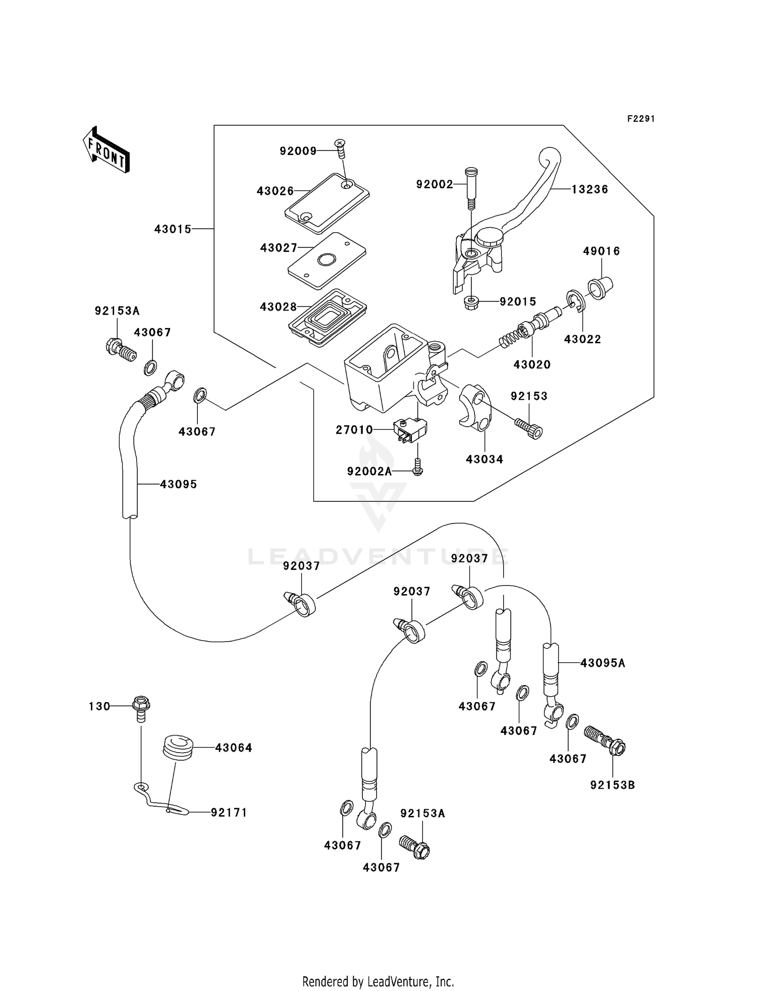 FRONT MASTER CYLINDER
