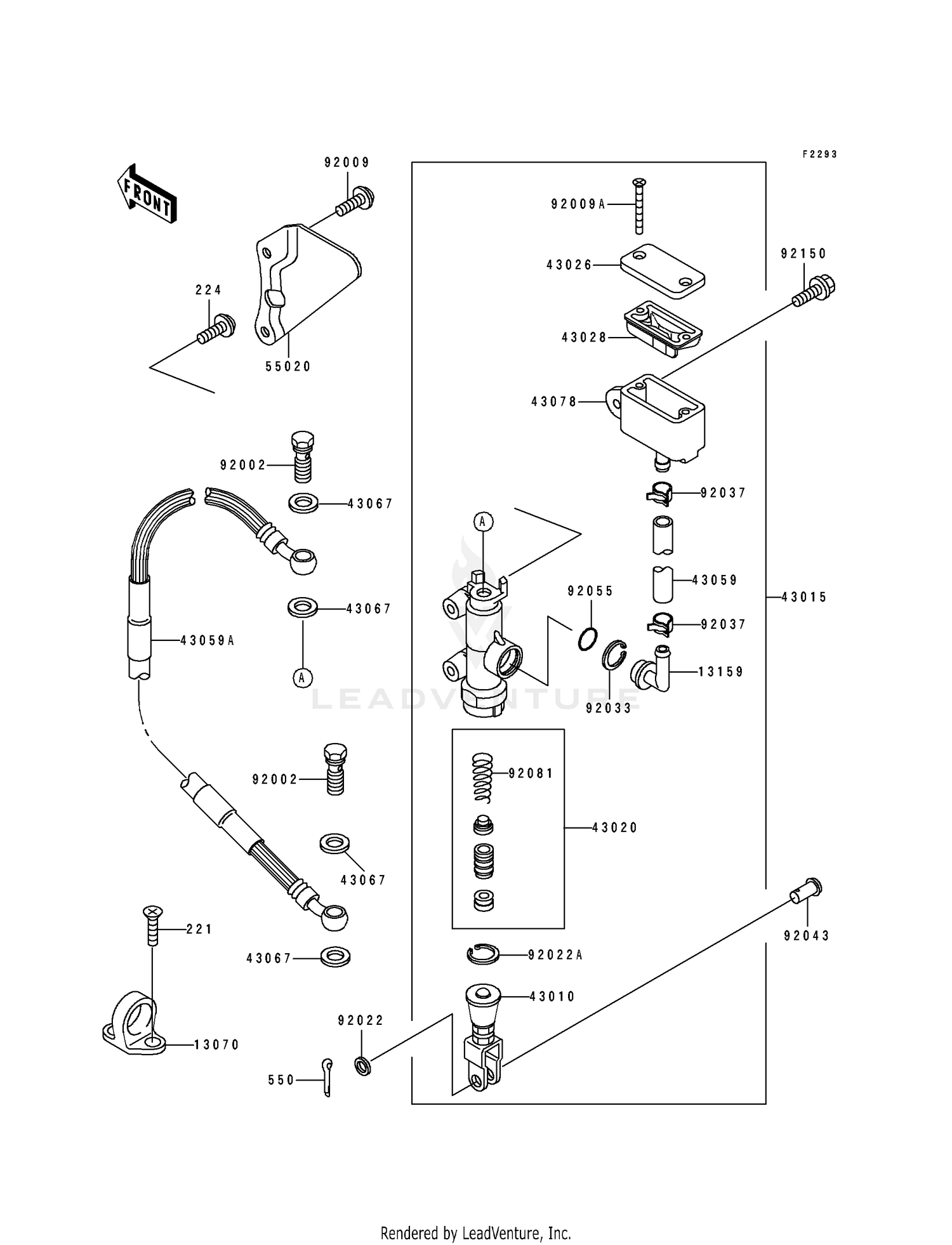 REAR MASTER CYLINDER