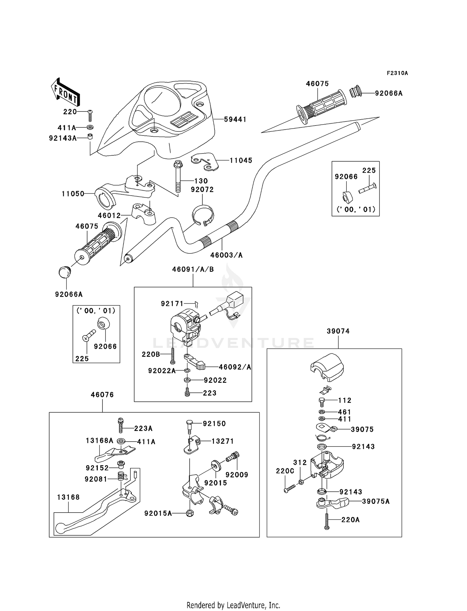 HANDLEBAR (A2/A3/A4)