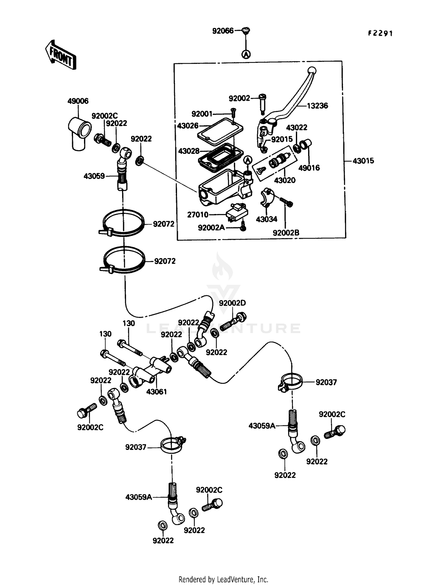 FRONT MASTER CYLINDER