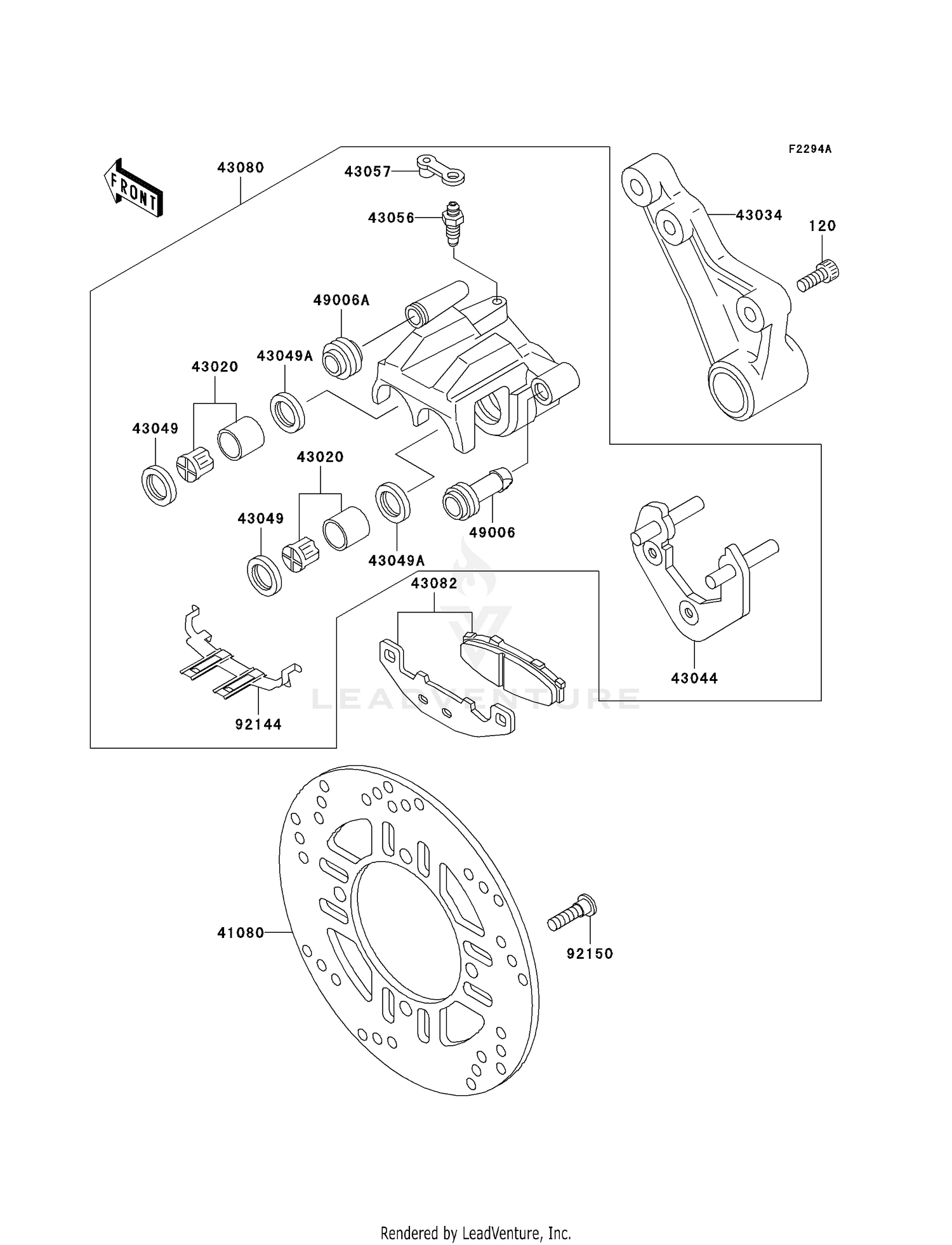 REAR BRAKE (F18/F19)