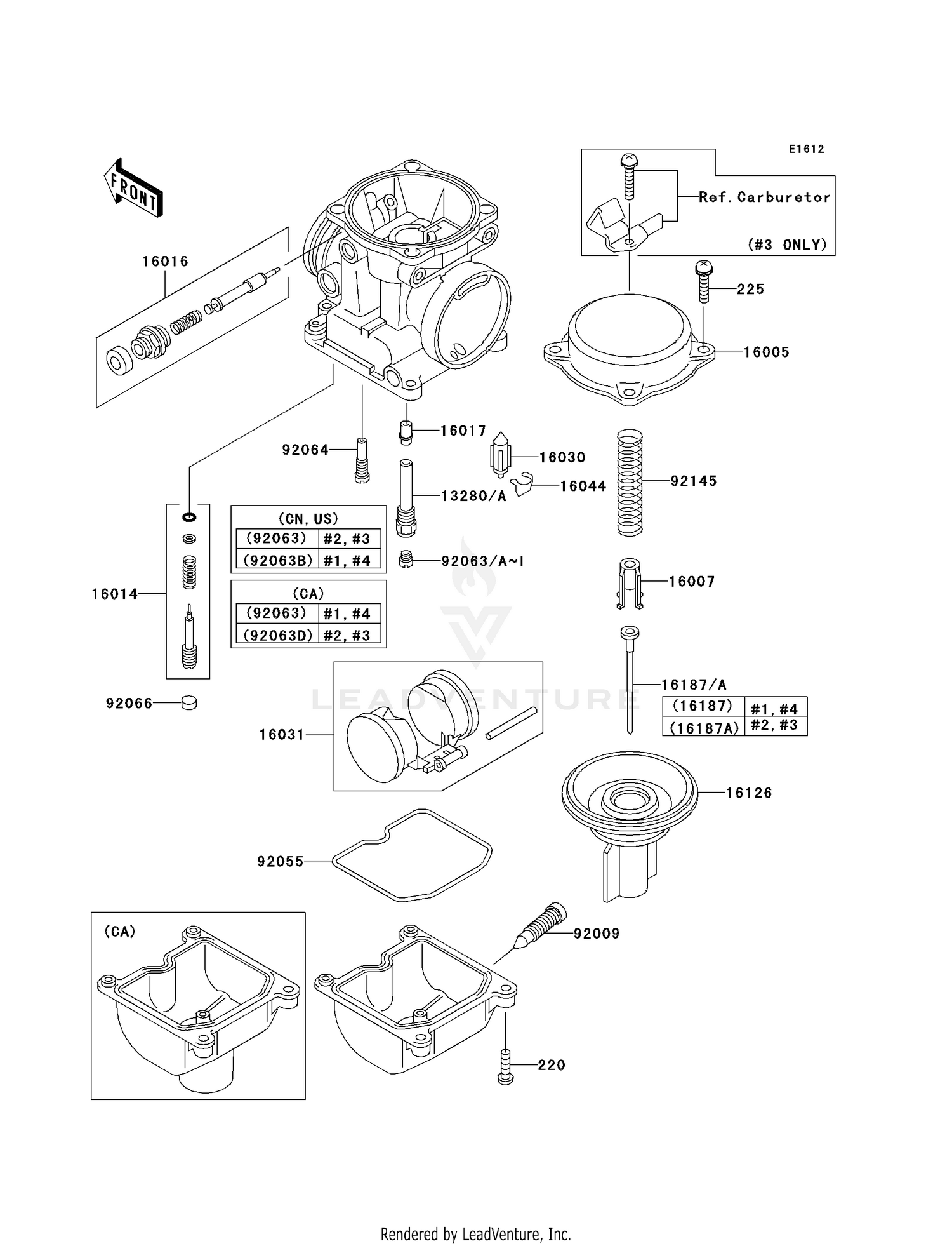 CARBURETOR PARTS