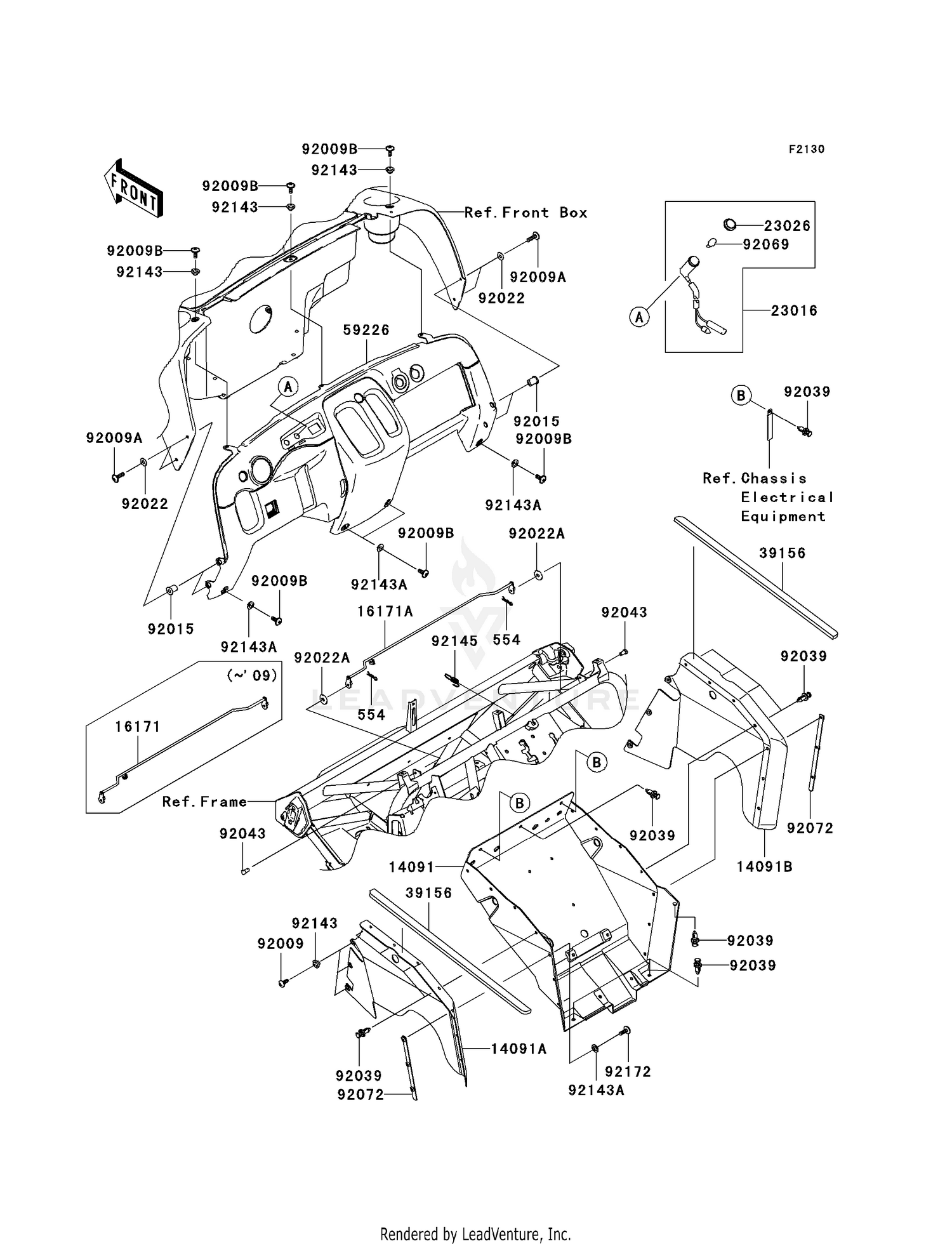 FRAME FITTINGS (FRONT)