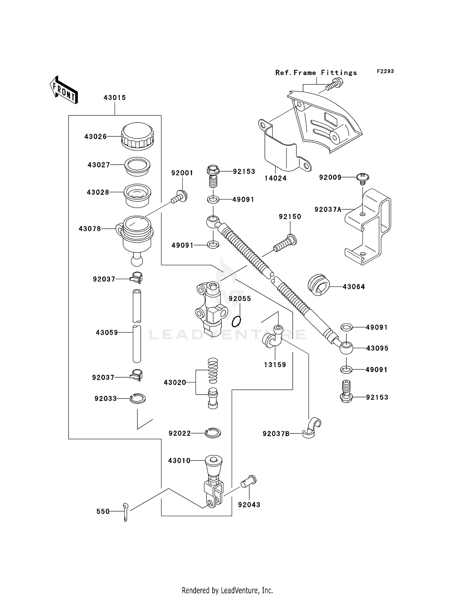 REAR MASTER CYLINDER