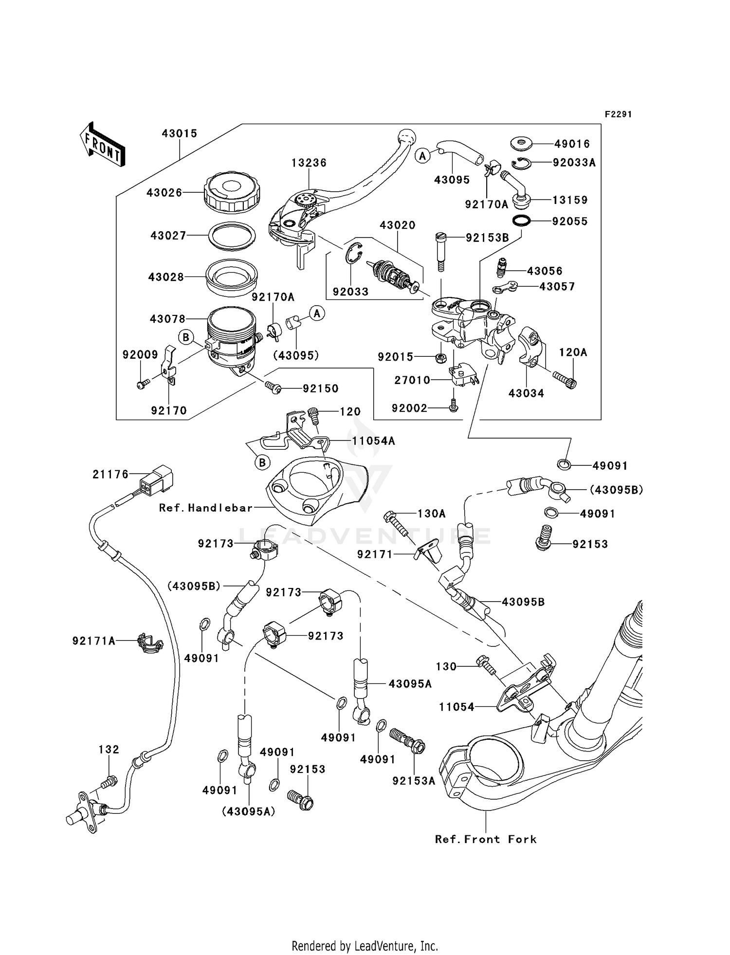 FRONT MASTER CYLINDER