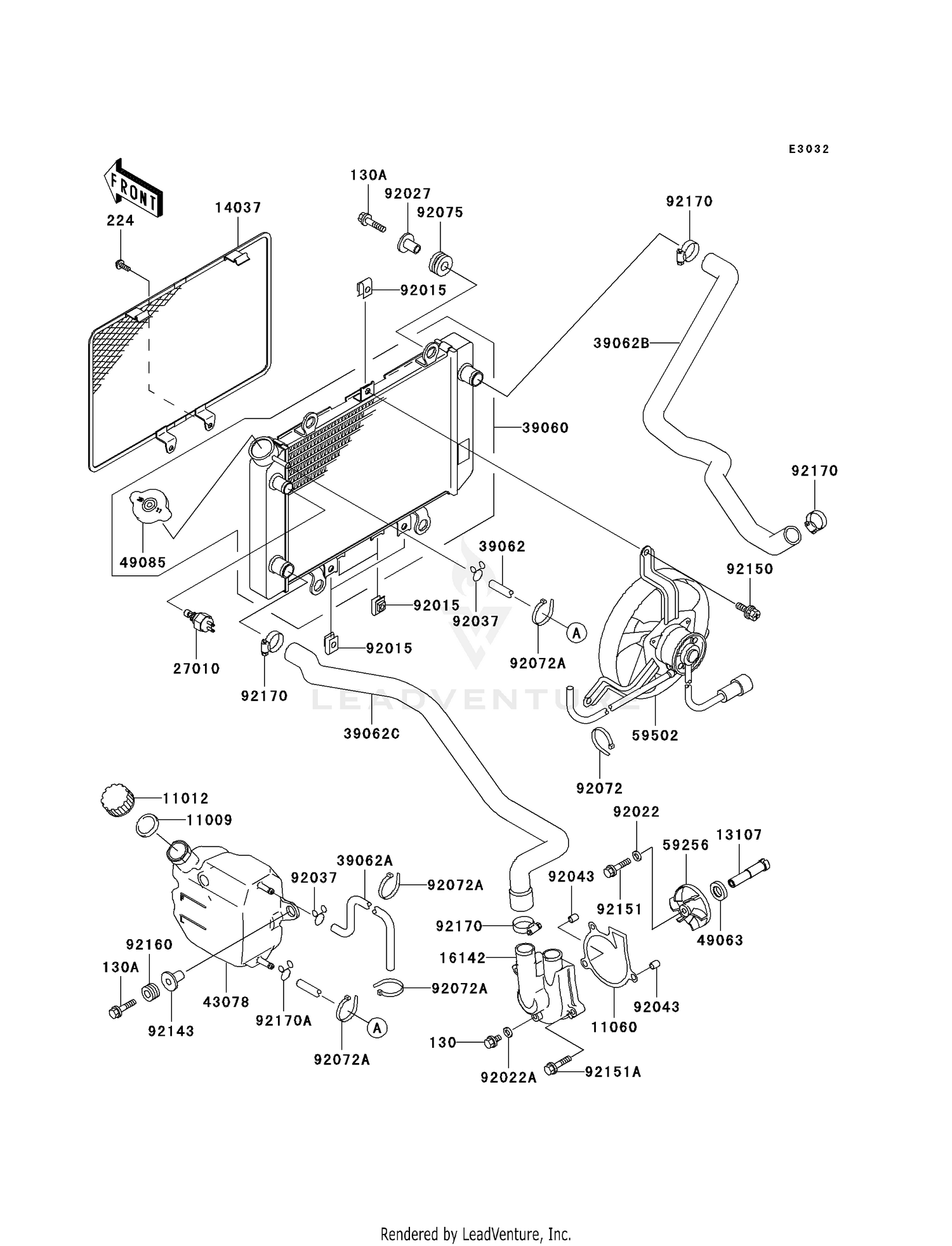 RADIATOR (-VF400AE515522)