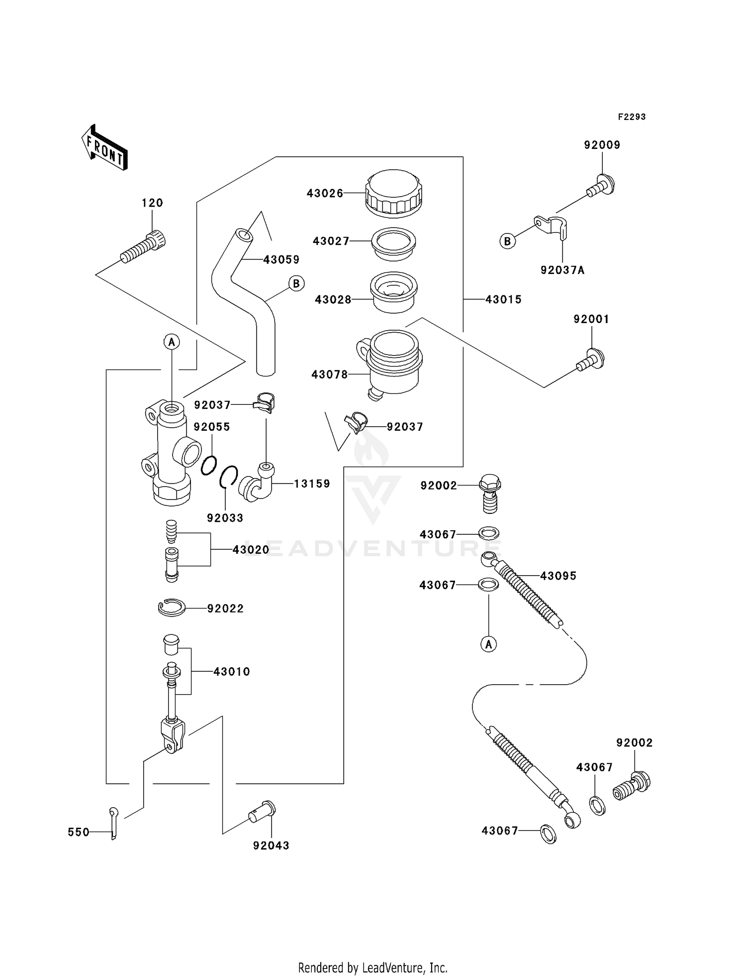 REAR MASTER CYLINDER