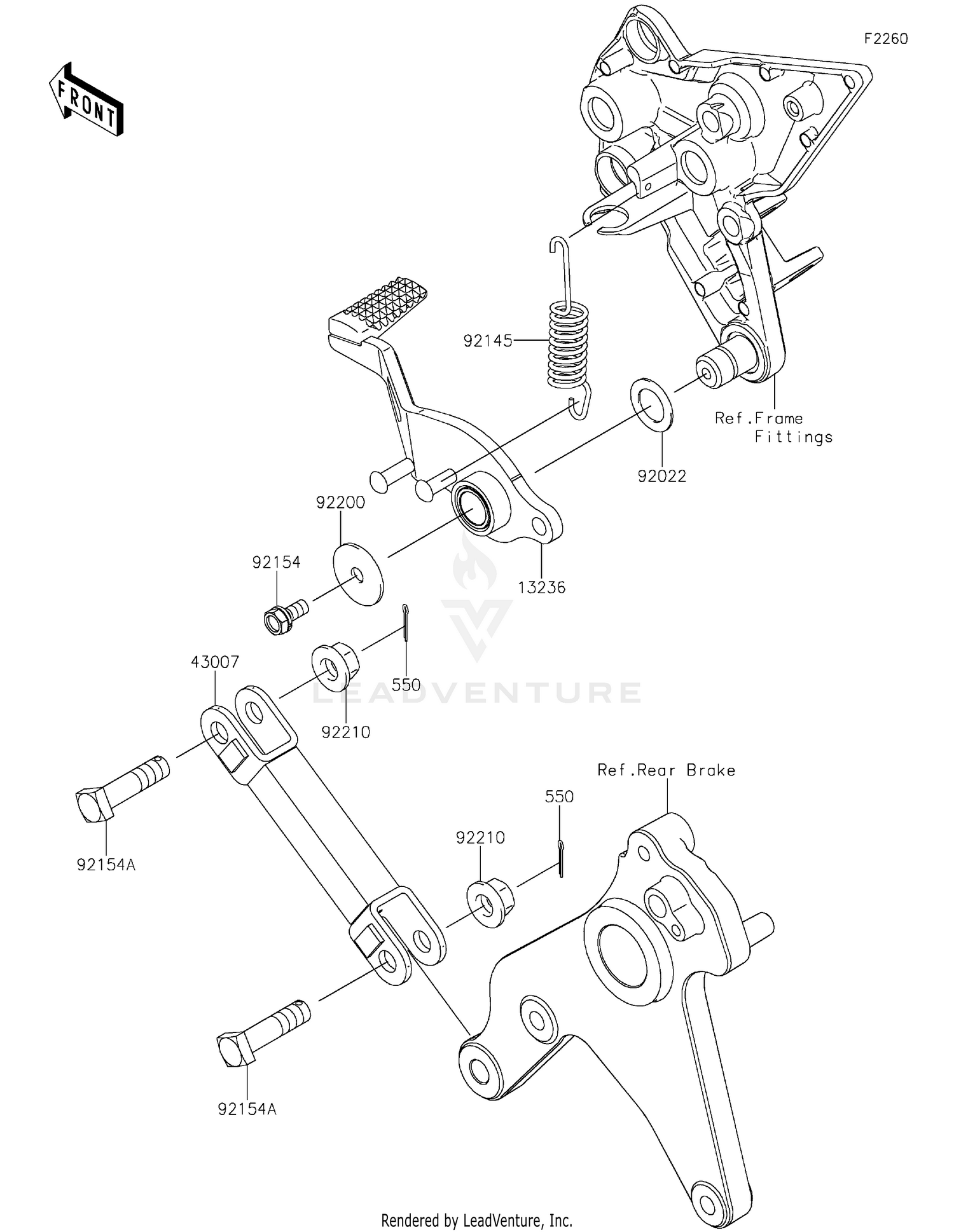 Brake Pedal/Torque Link