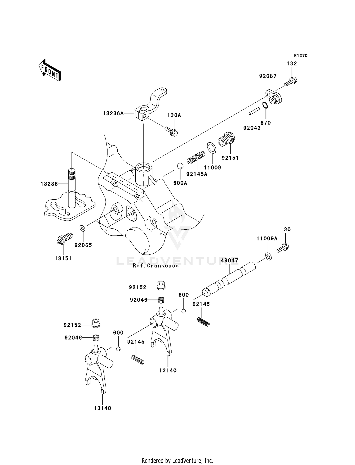 GEAR CHANGE MECHANISM