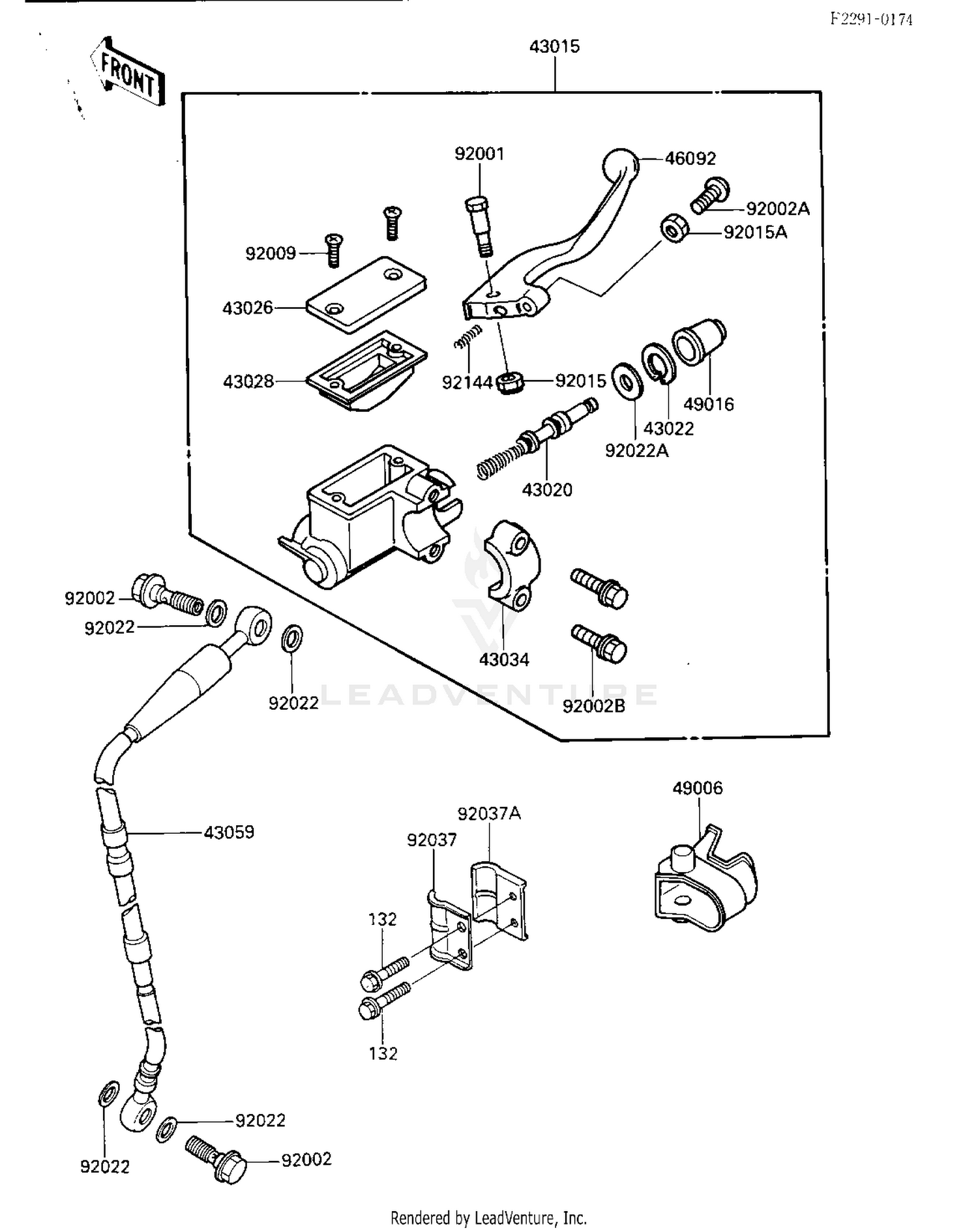 FRONT MASTER CYLINDER