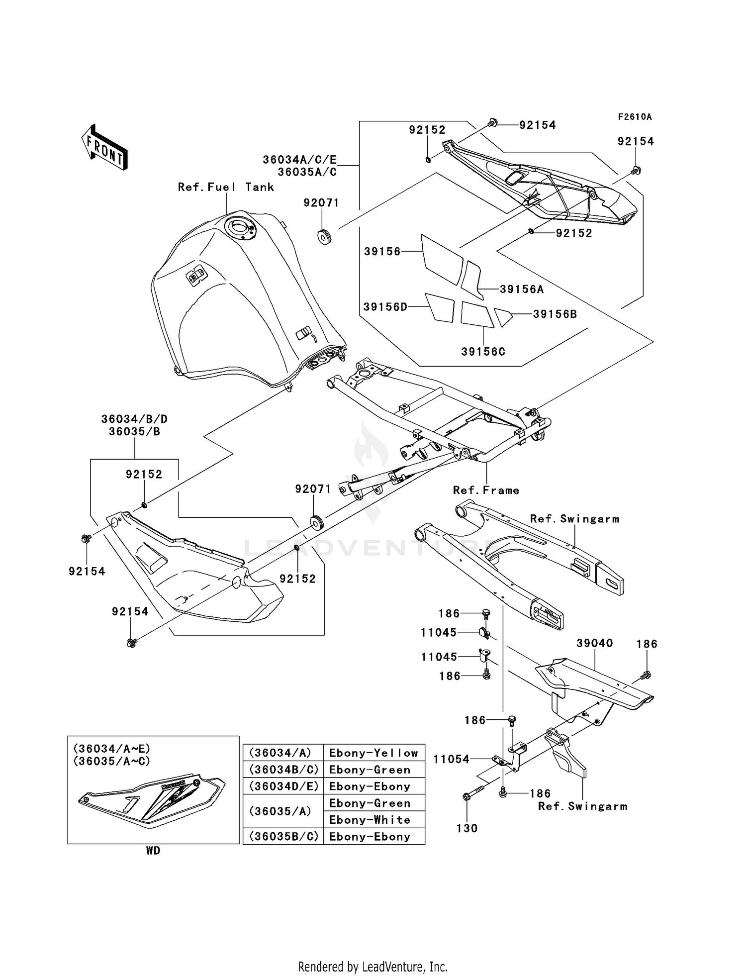 SIDE COVERS/CHAIN COVER (EDF/EEF)