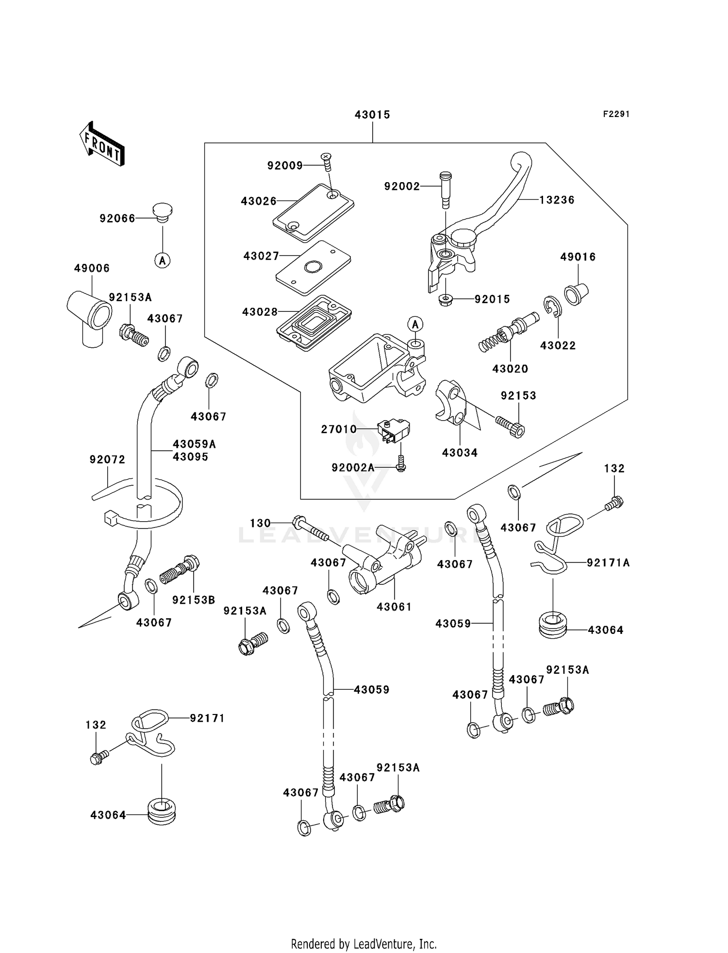 FRONT MASTER CYLINDER