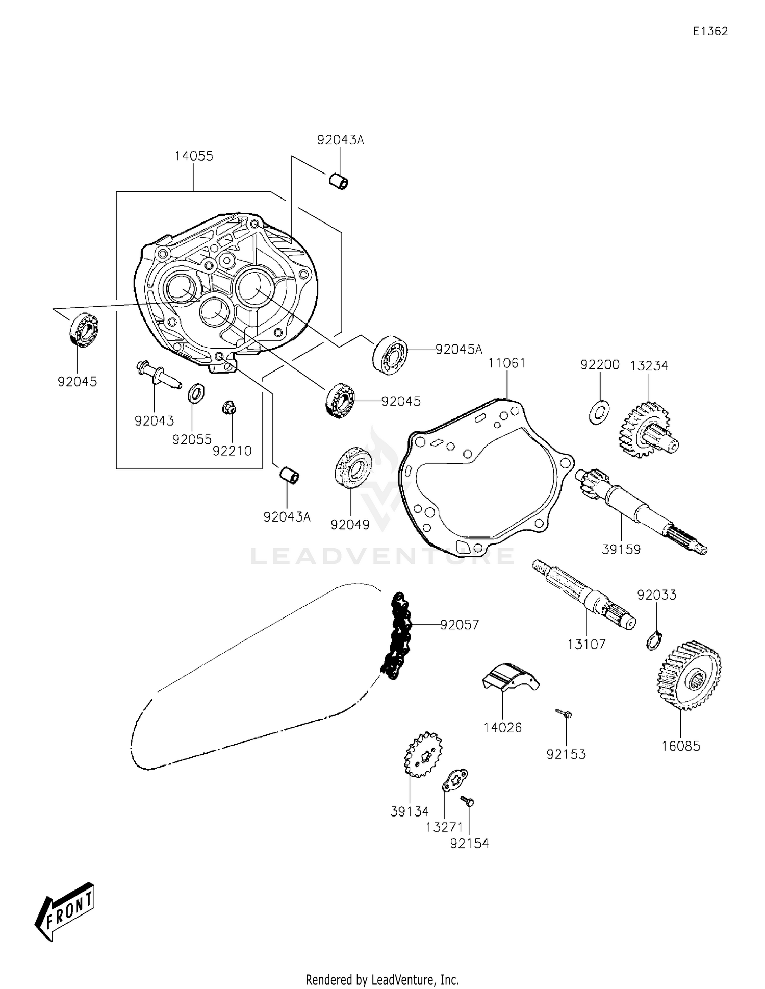 Gear Change Drum/Shift Fork(s)