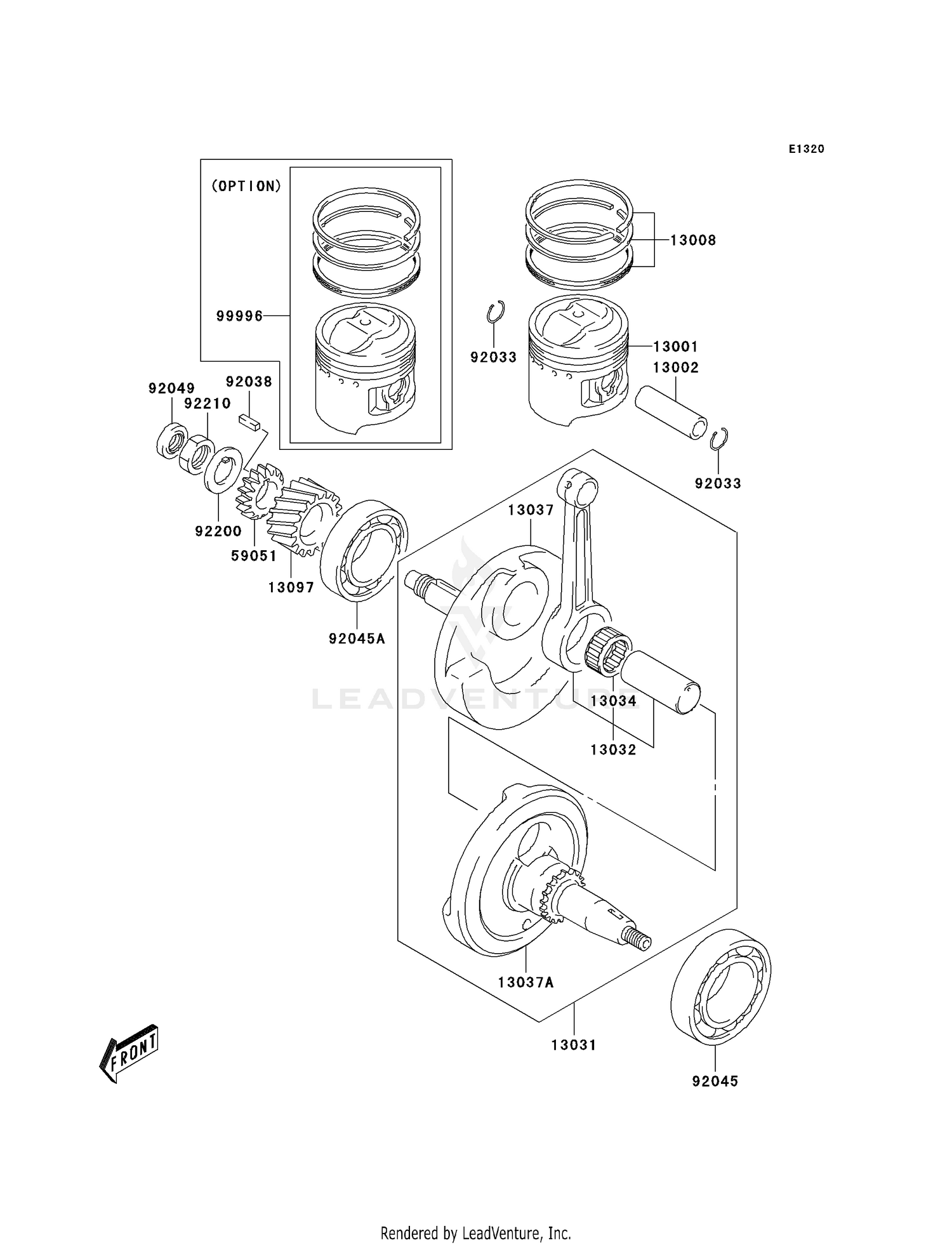 CRANKSHAFT/PISTON(S)