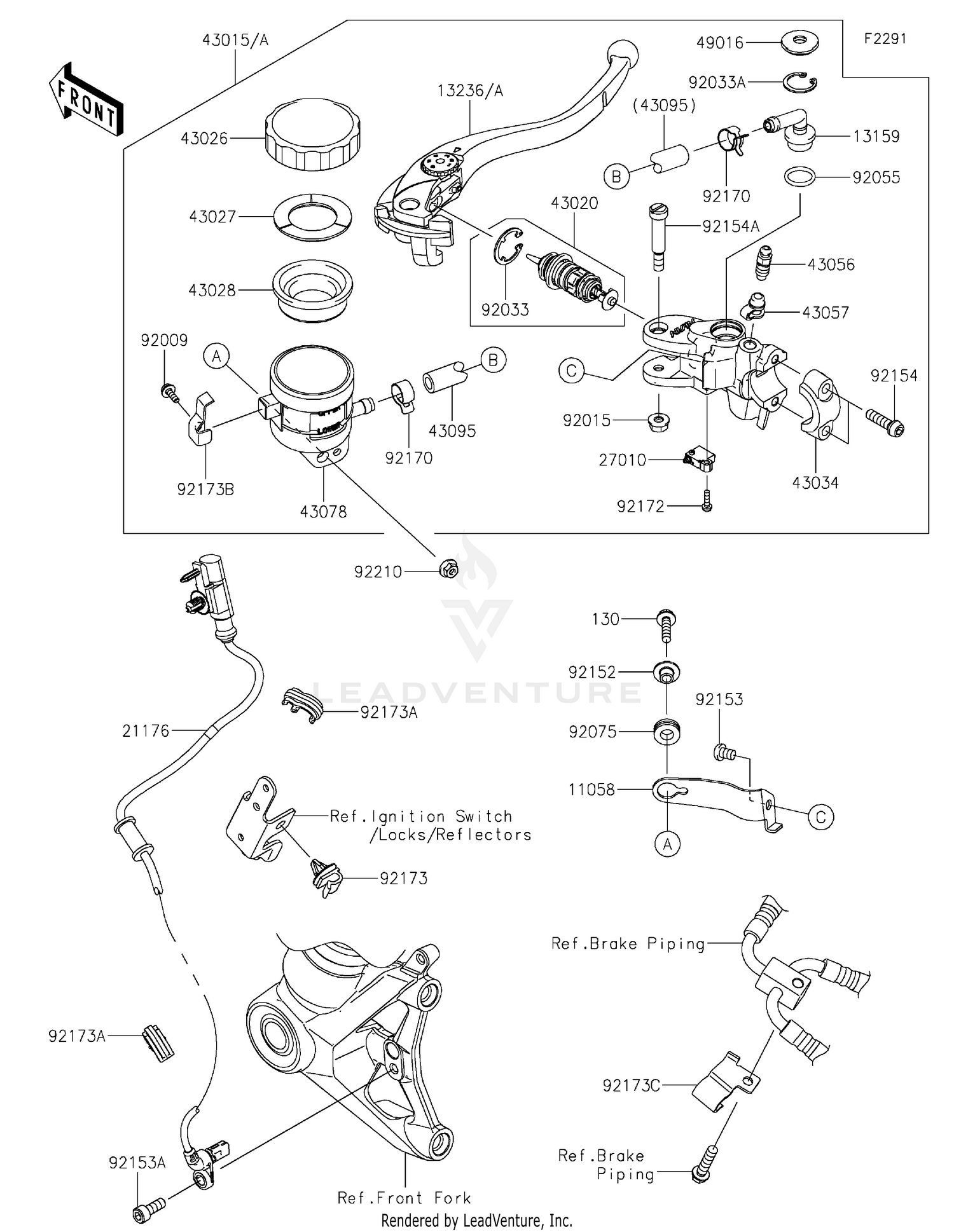 Front Master Cylinder