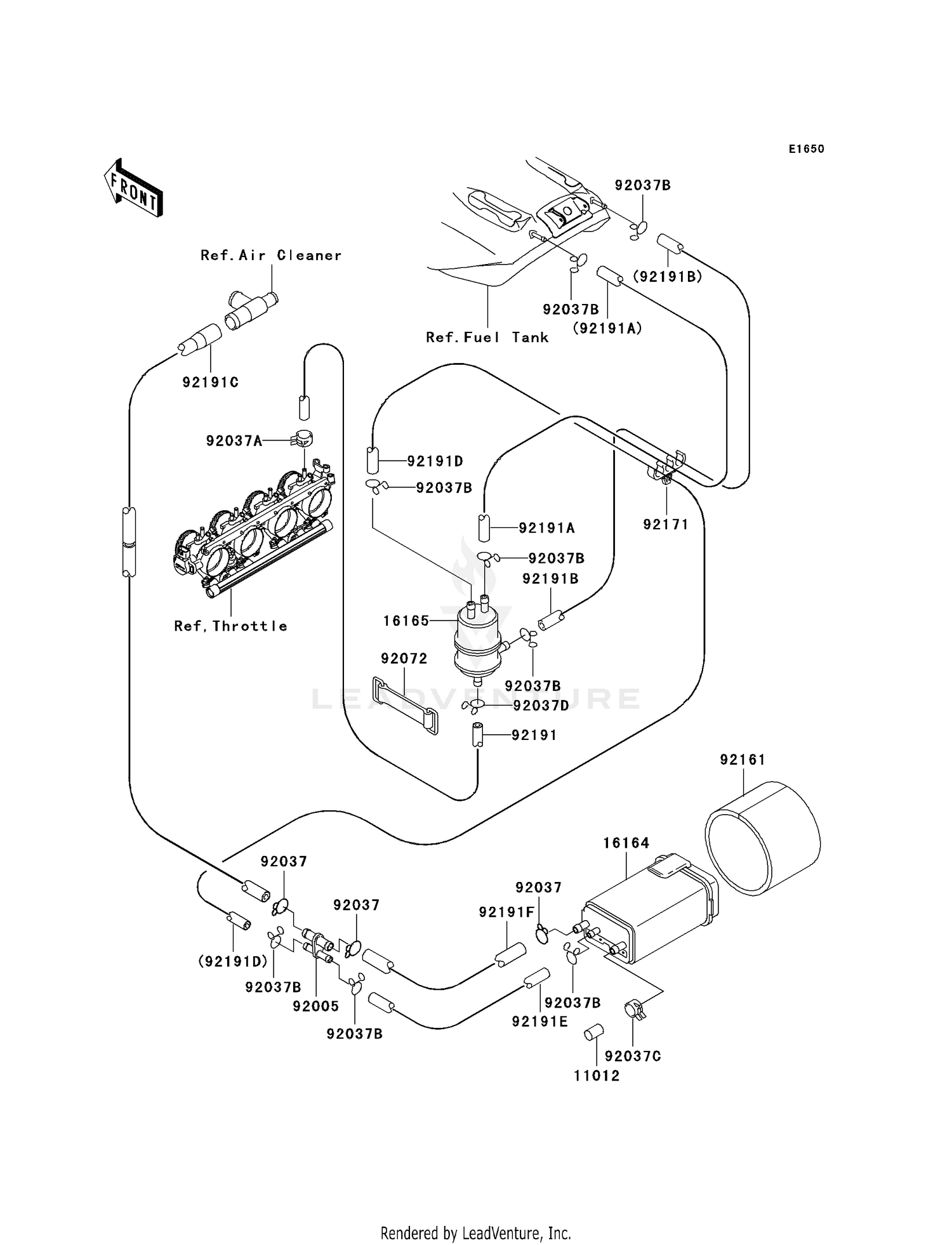 FUEL EVAPORATIVE SYSTEM