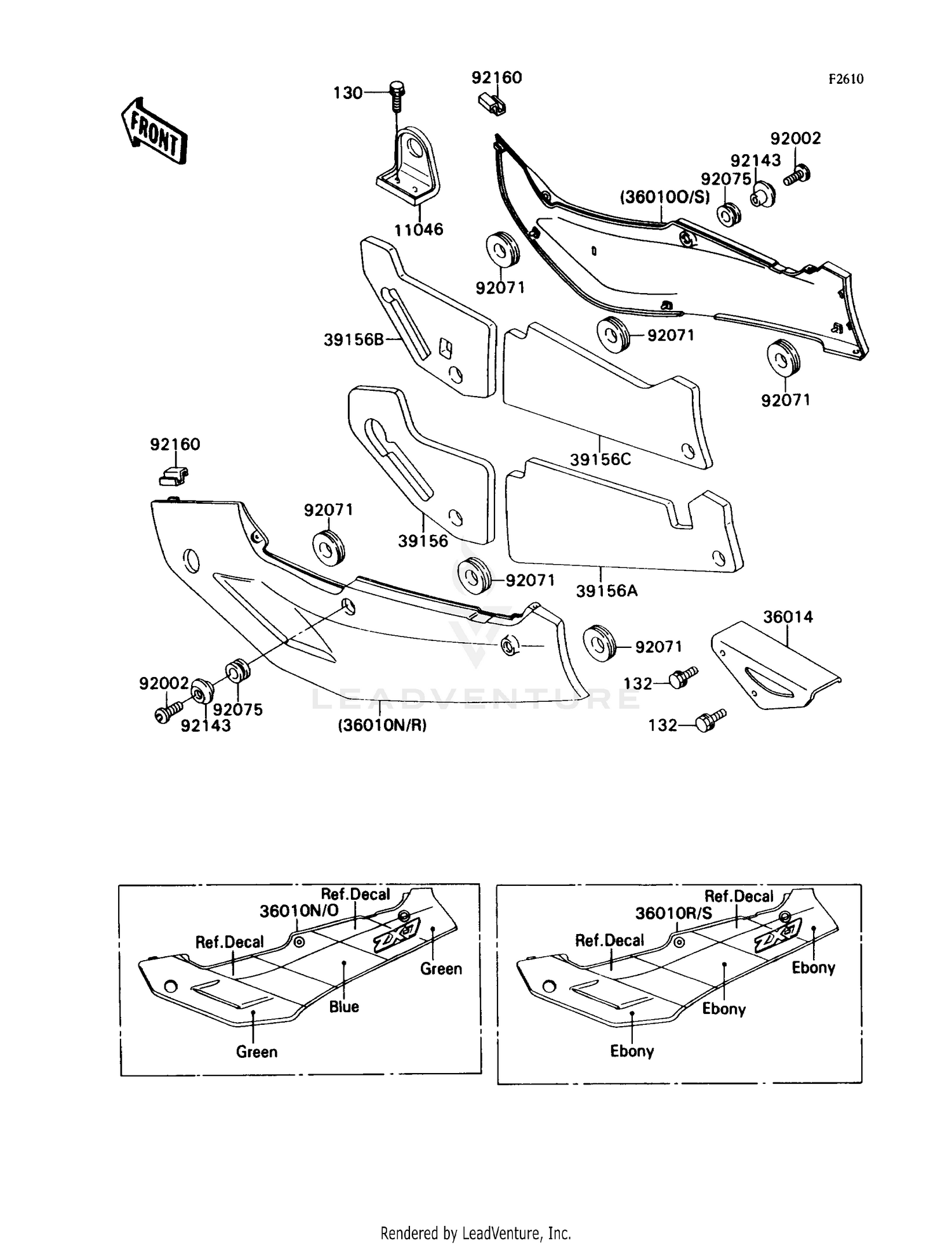 SIDE COVERS/CHAIN COVER
