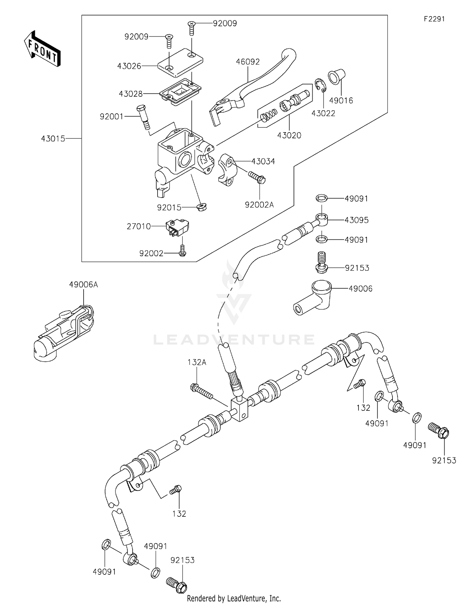 Front Master Cylinder