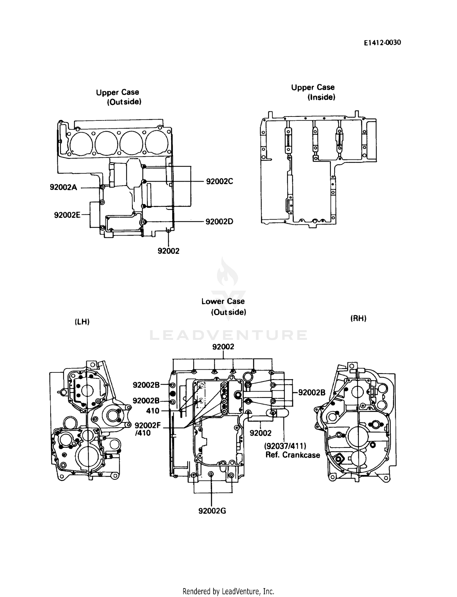 CRANKCASE BOLT PATTERN